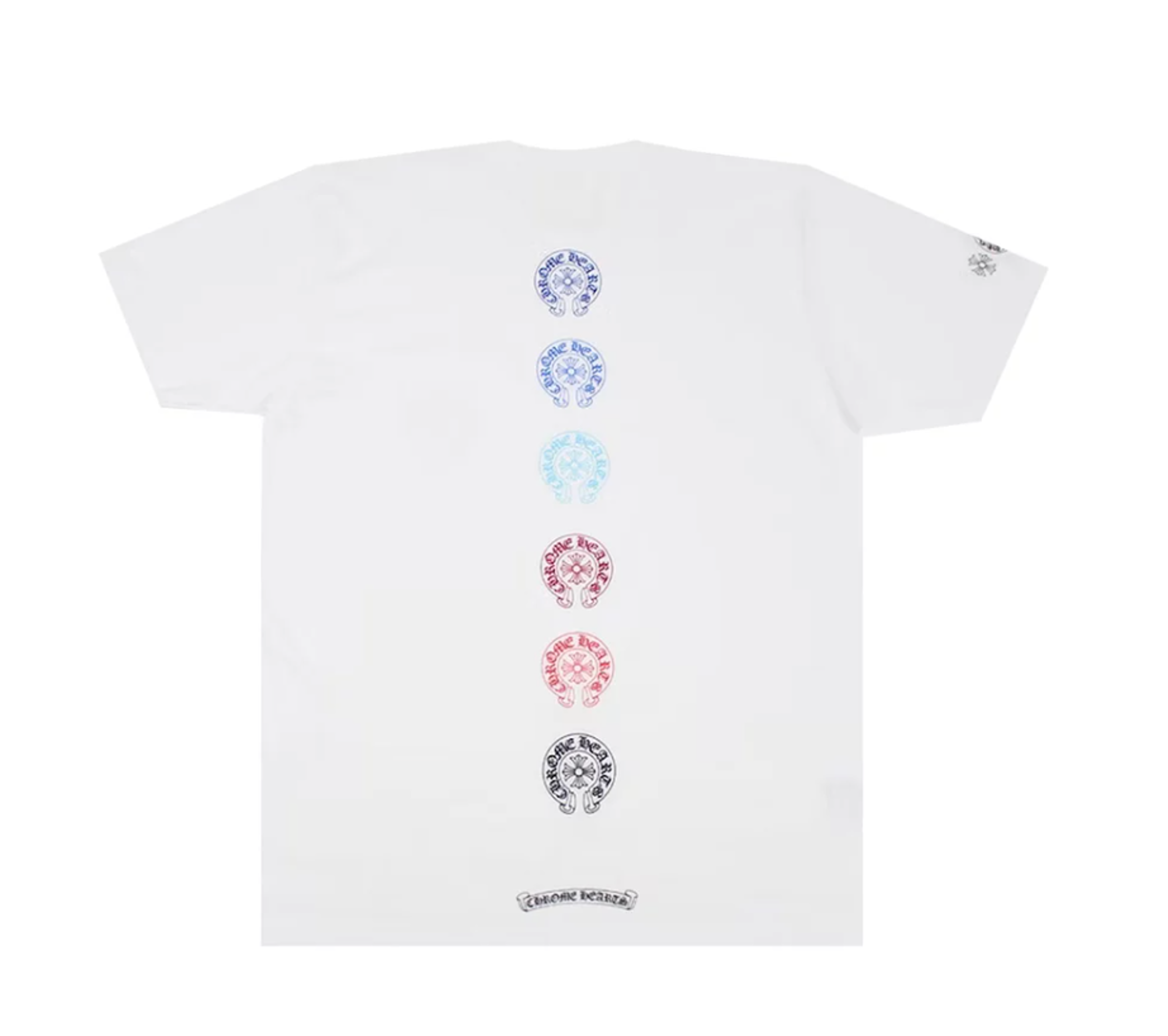 Chrome Hearts - Multi Color Horseshoe T-Shirt - White