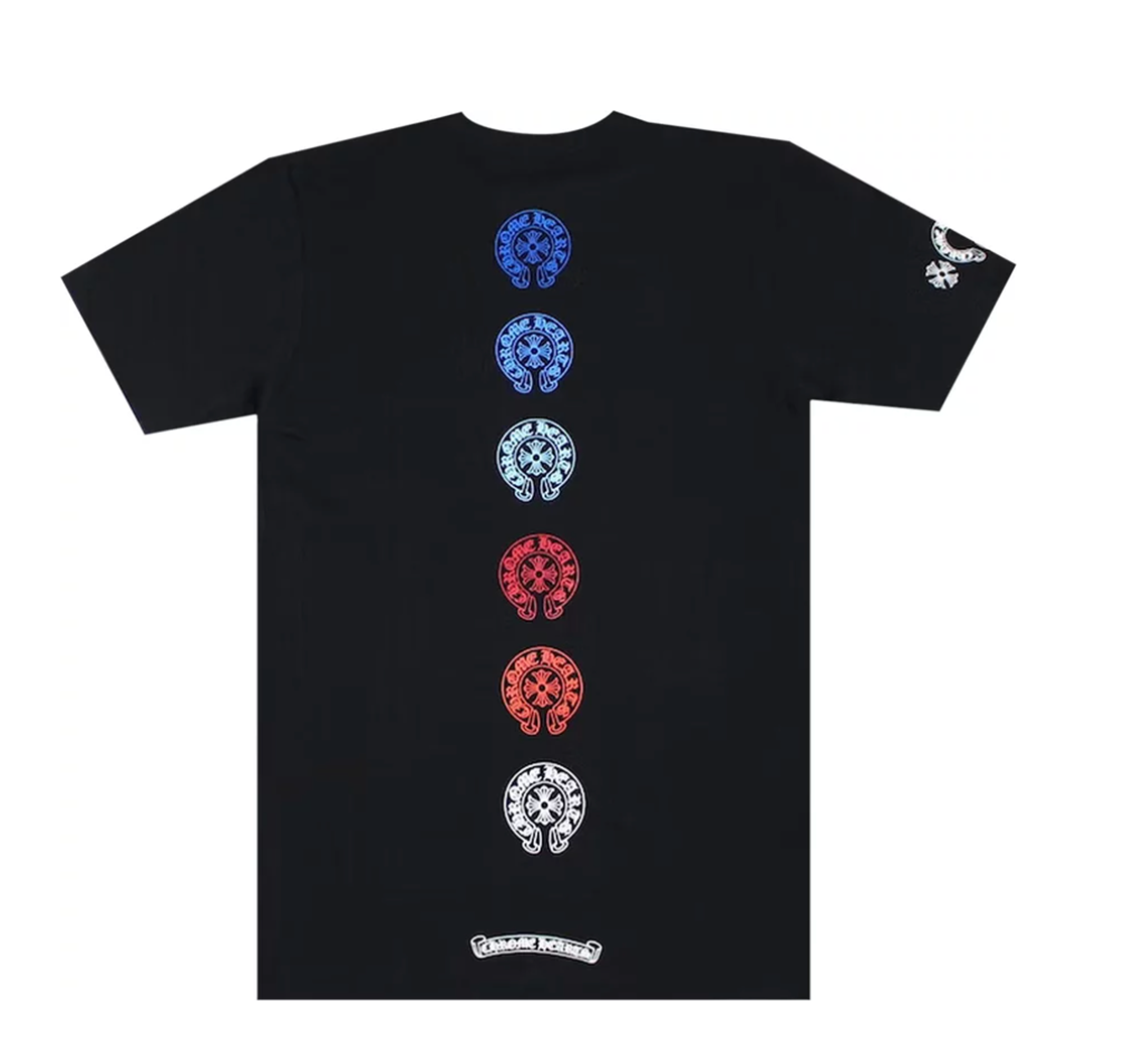 Chrome Hearts - Multi Color Horseshoe T-Shirt - Black