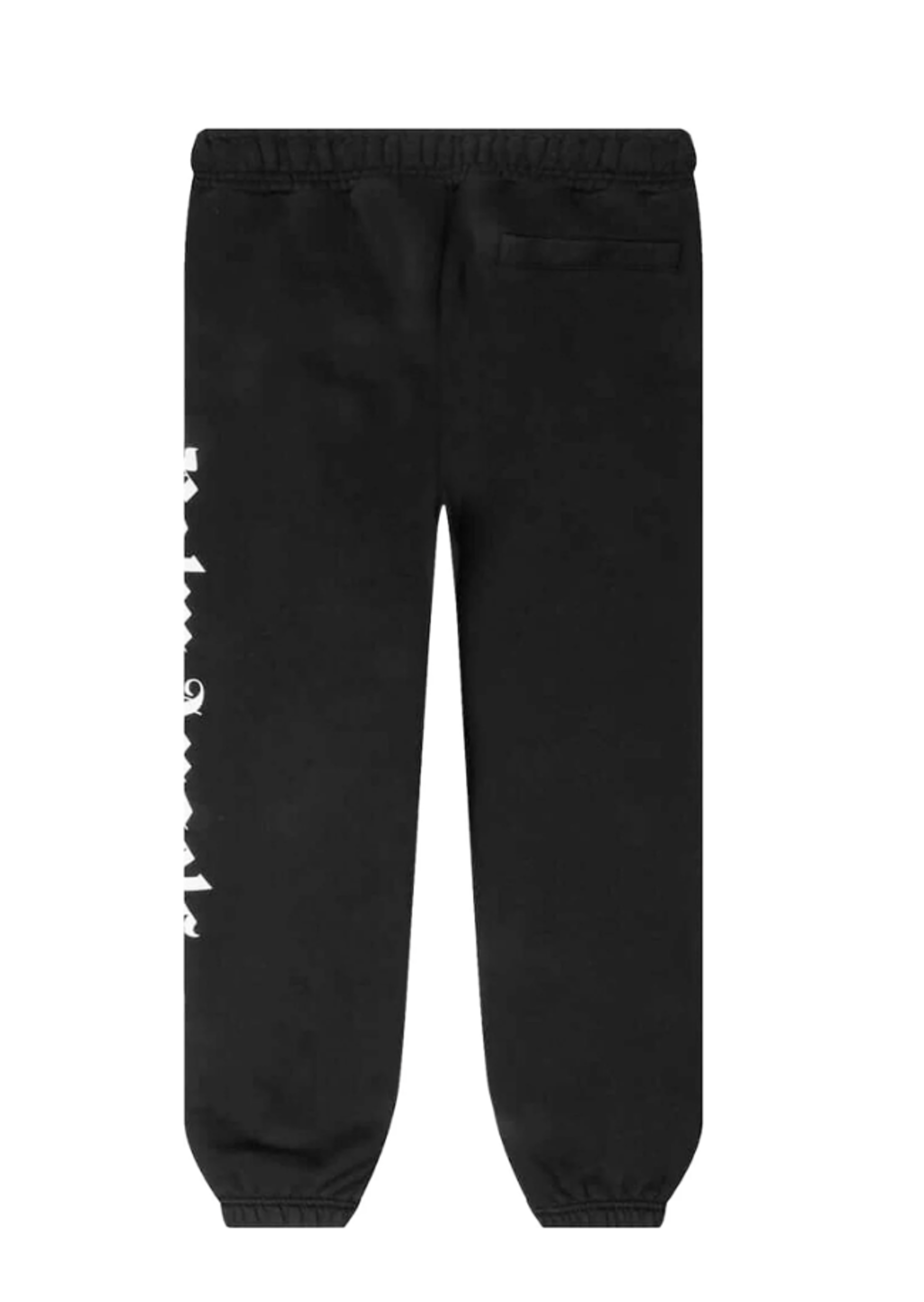 Alternate View 1 of Palm Angels - Side Logo Sweatpants - Black/White