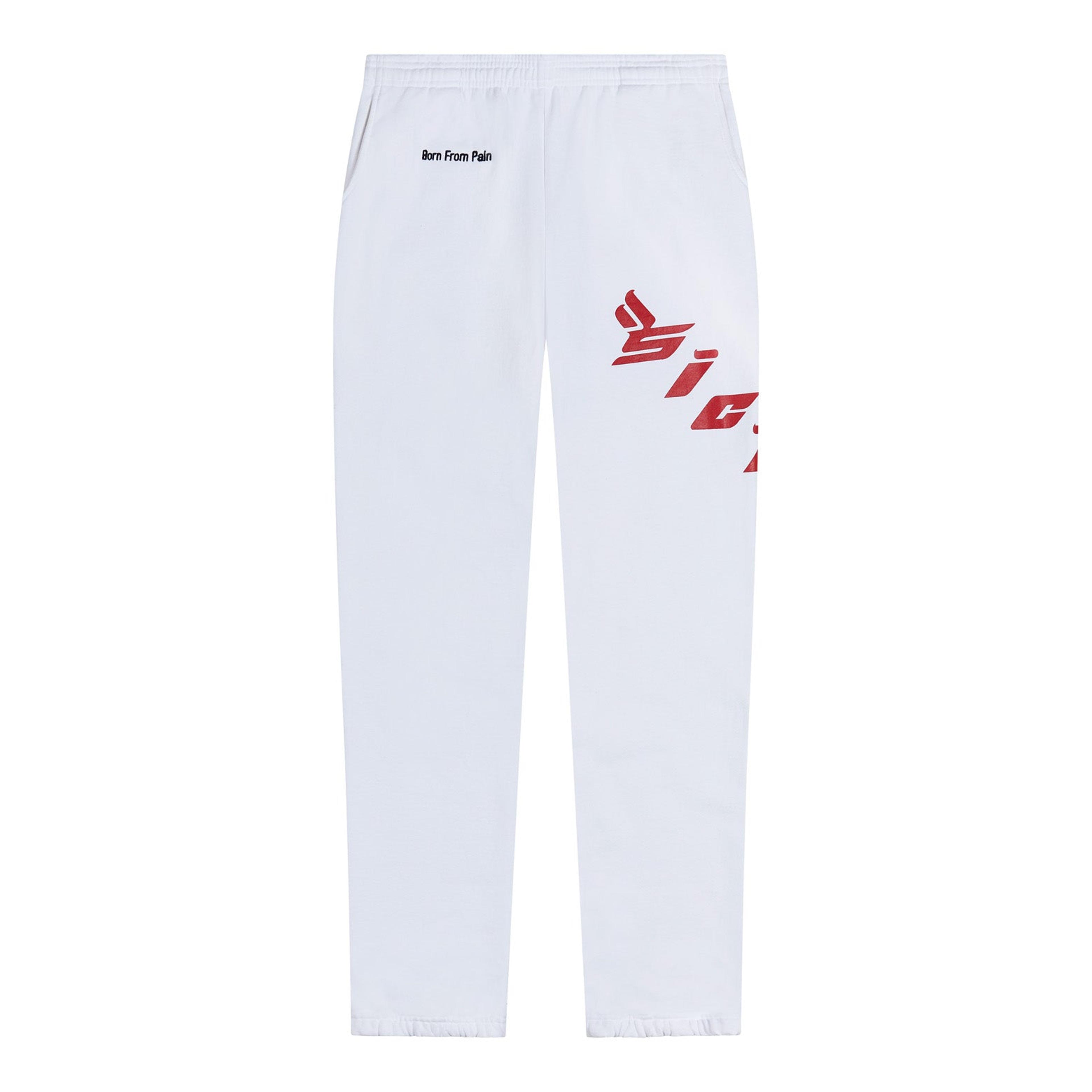 Alternate View 1 of Born From Pain Sweatpants - White