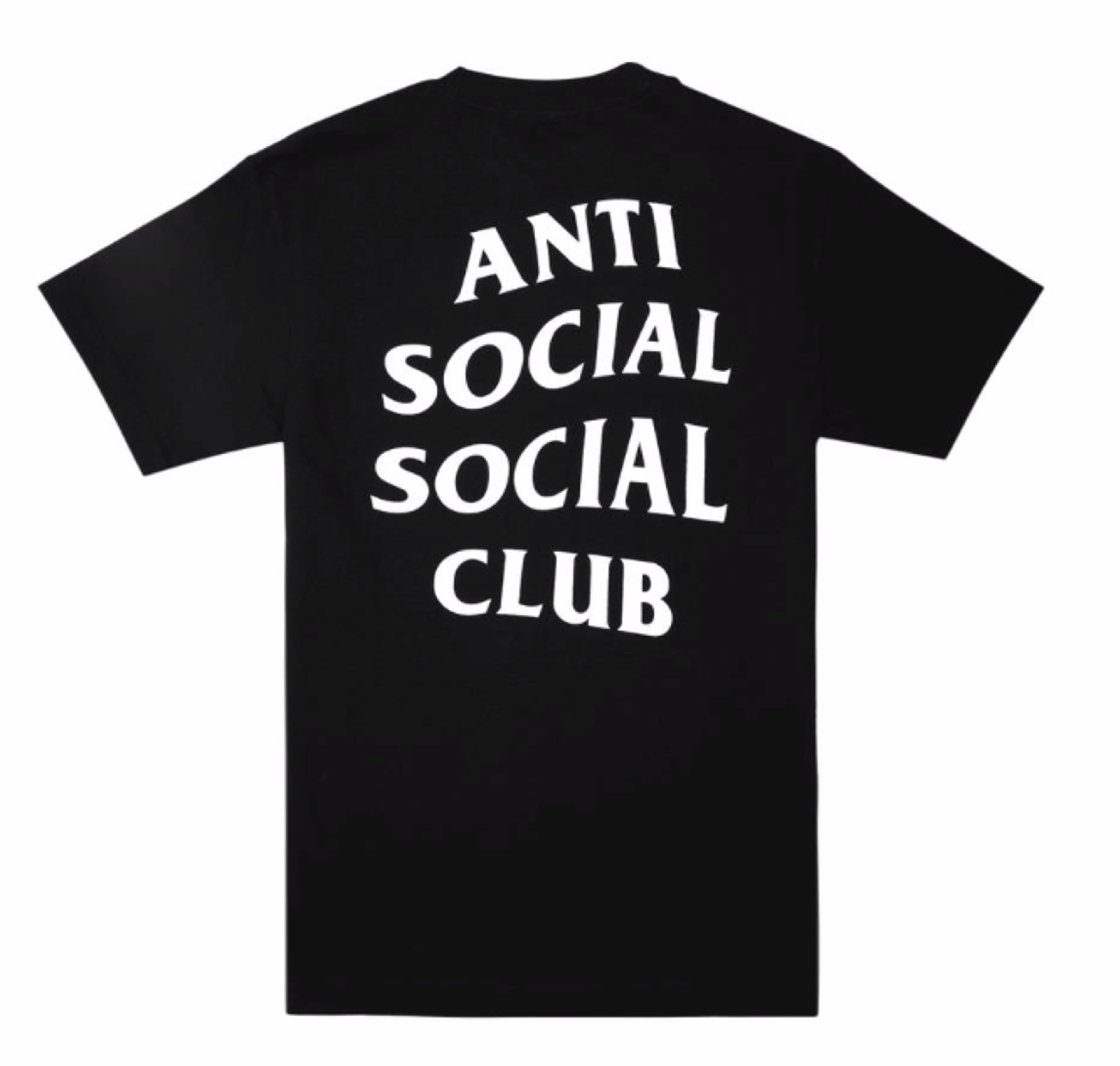 Alternate View 1 of Anti social Social Club - Classic Logo T-Shirt - Black