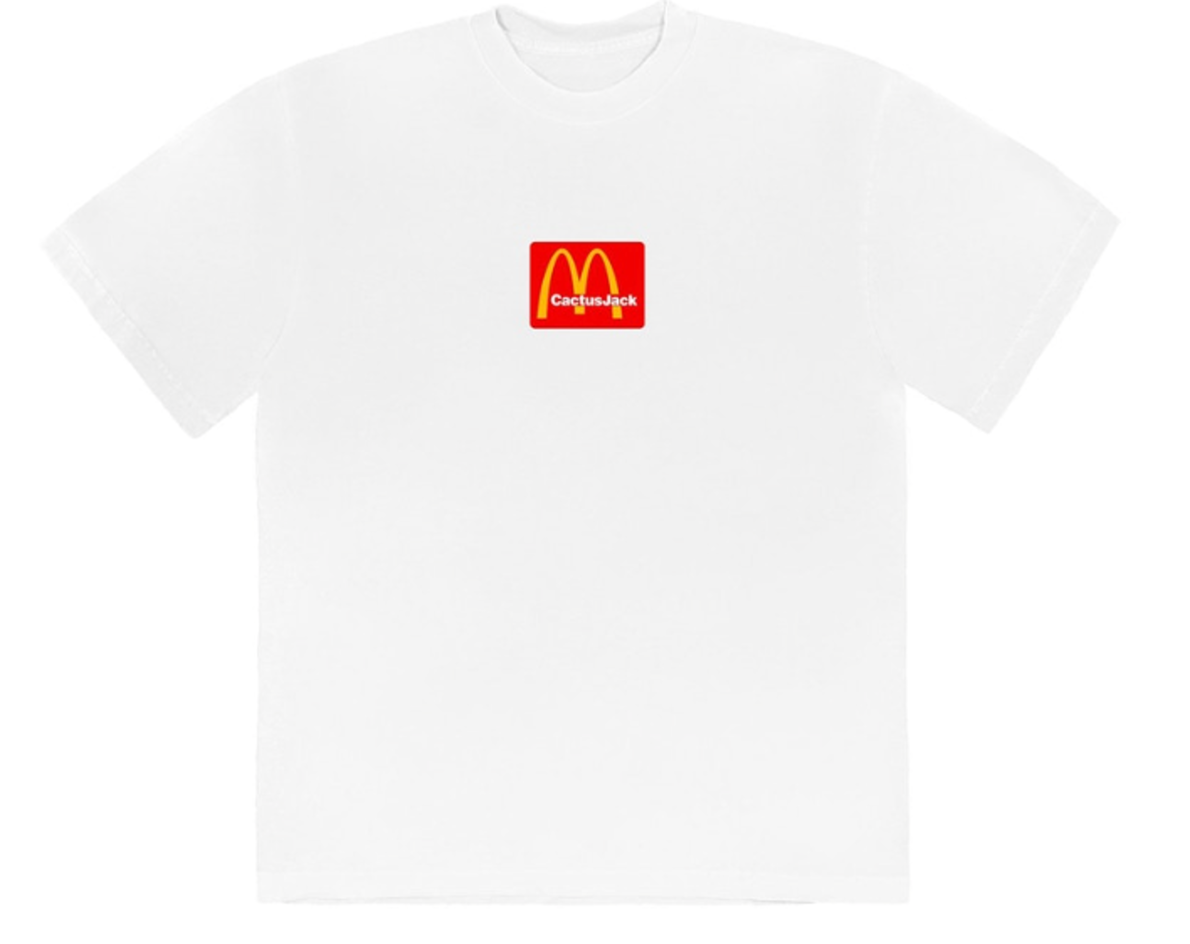 Travis Scott x McDonald's Sesame T-shirt - White/Red