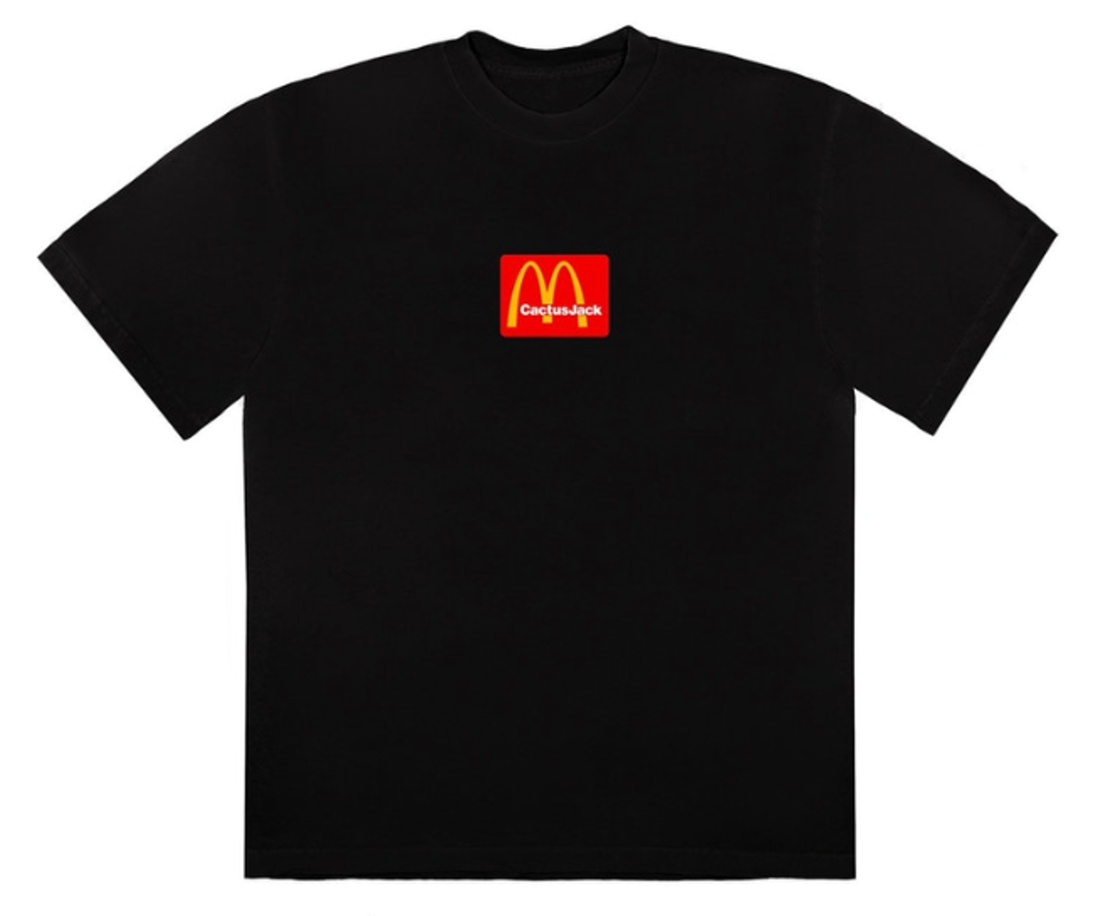 Travis Scott x McDonald's Sesame T-shirt - Black/Red