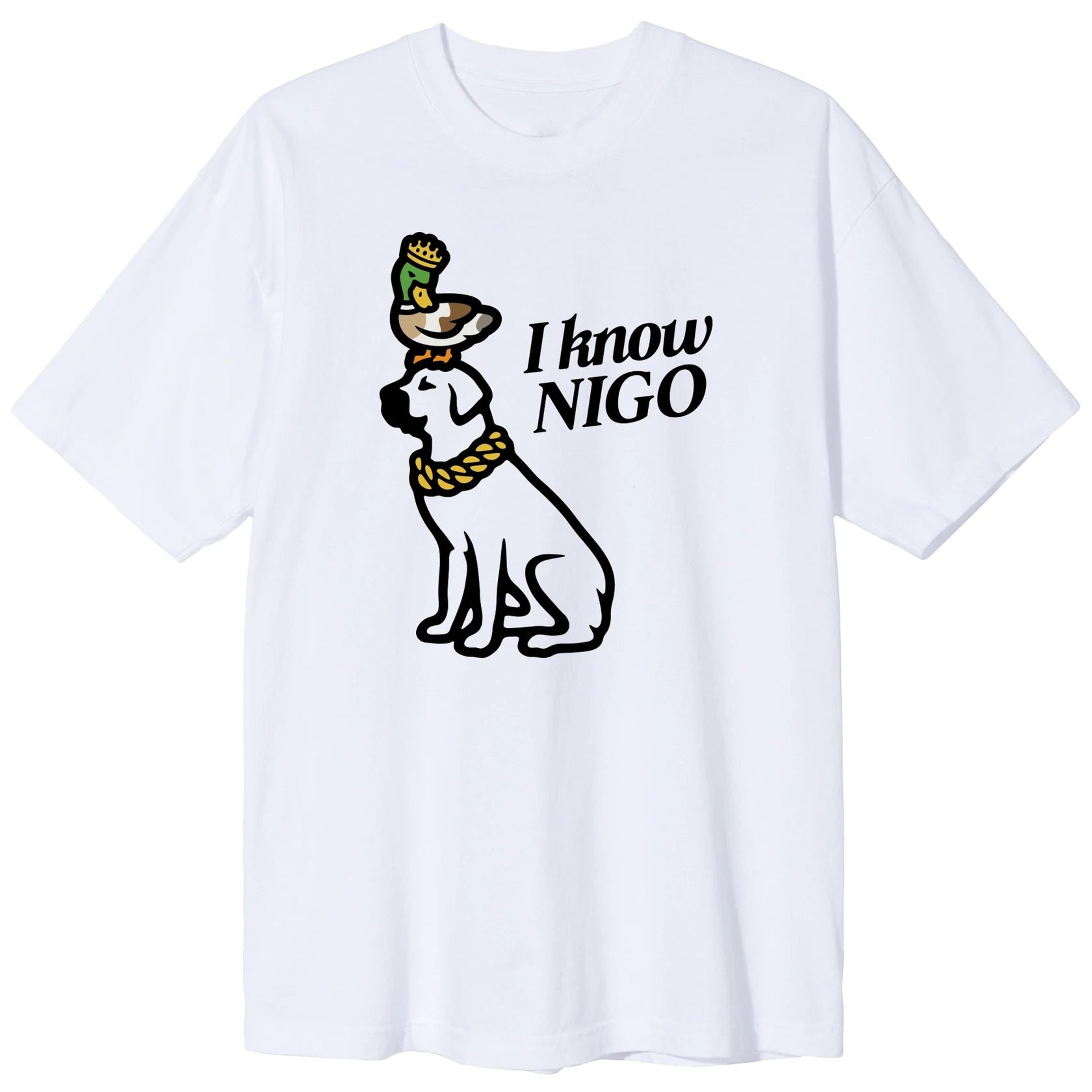 I Know Nigo Dog T-Shirt - White