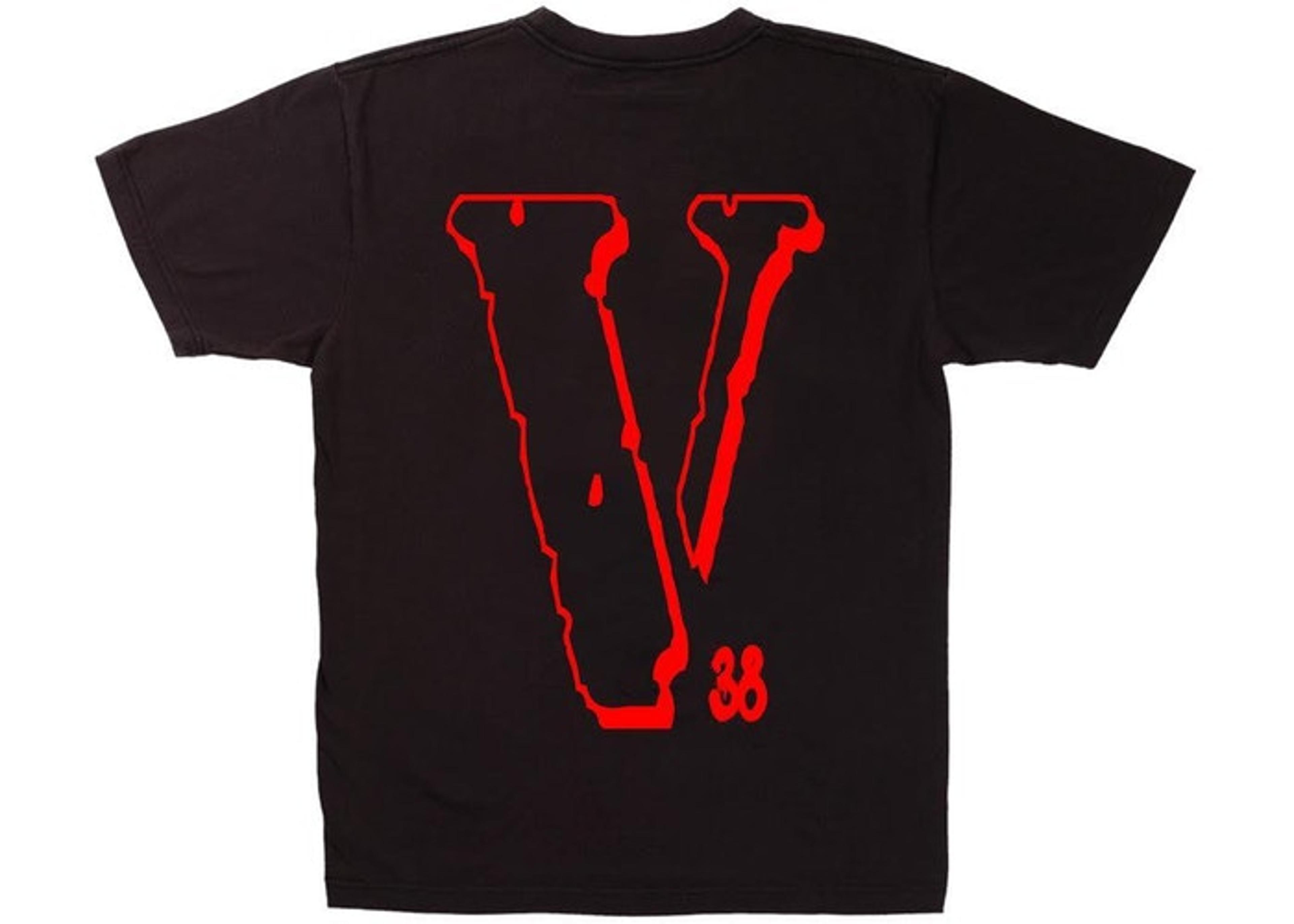 Alternate View 1 of Vlone X NBA Youngboy Top T-Shirt - Black