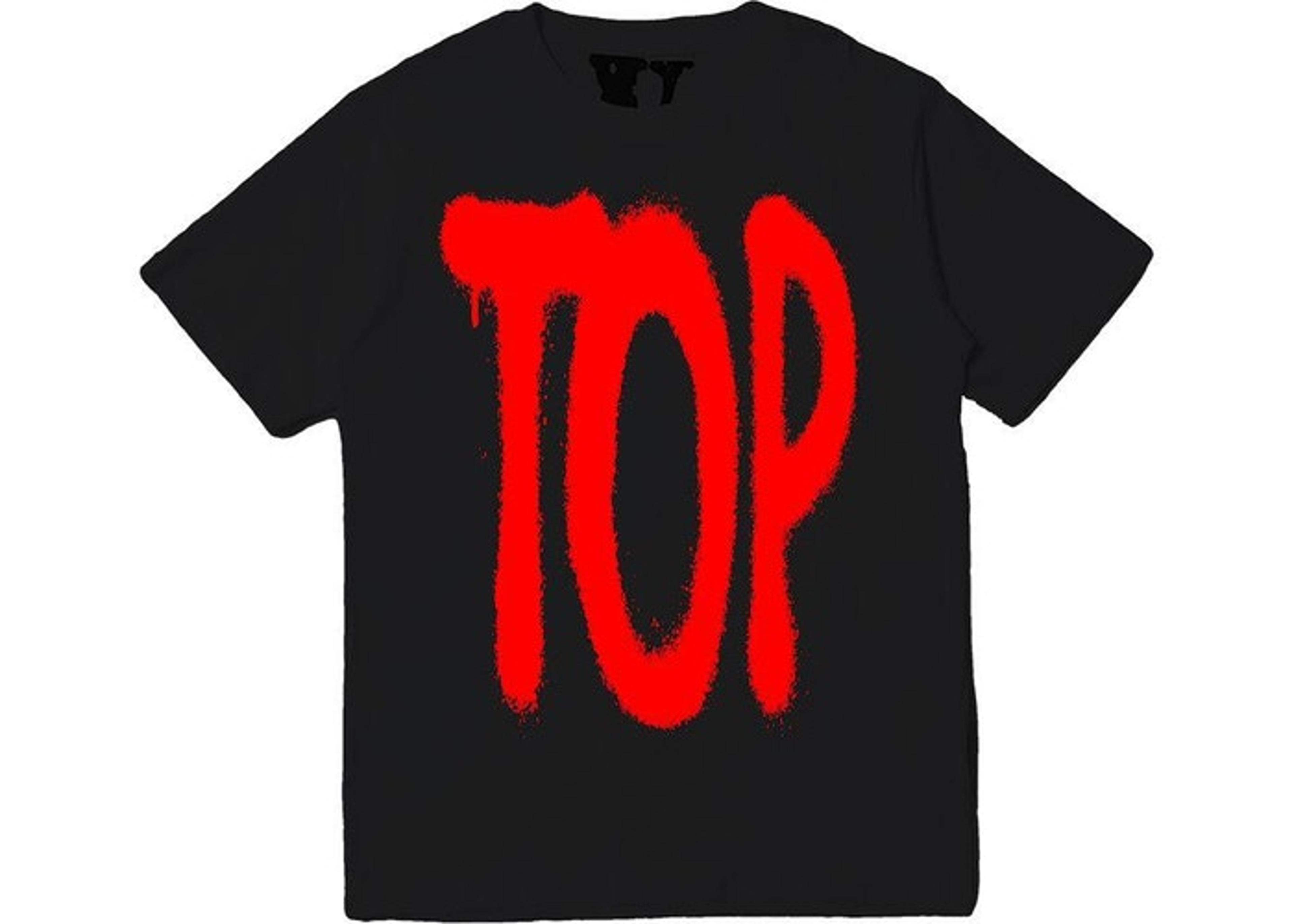Vlone X NBA Youngboy Top T-Shirt - Black