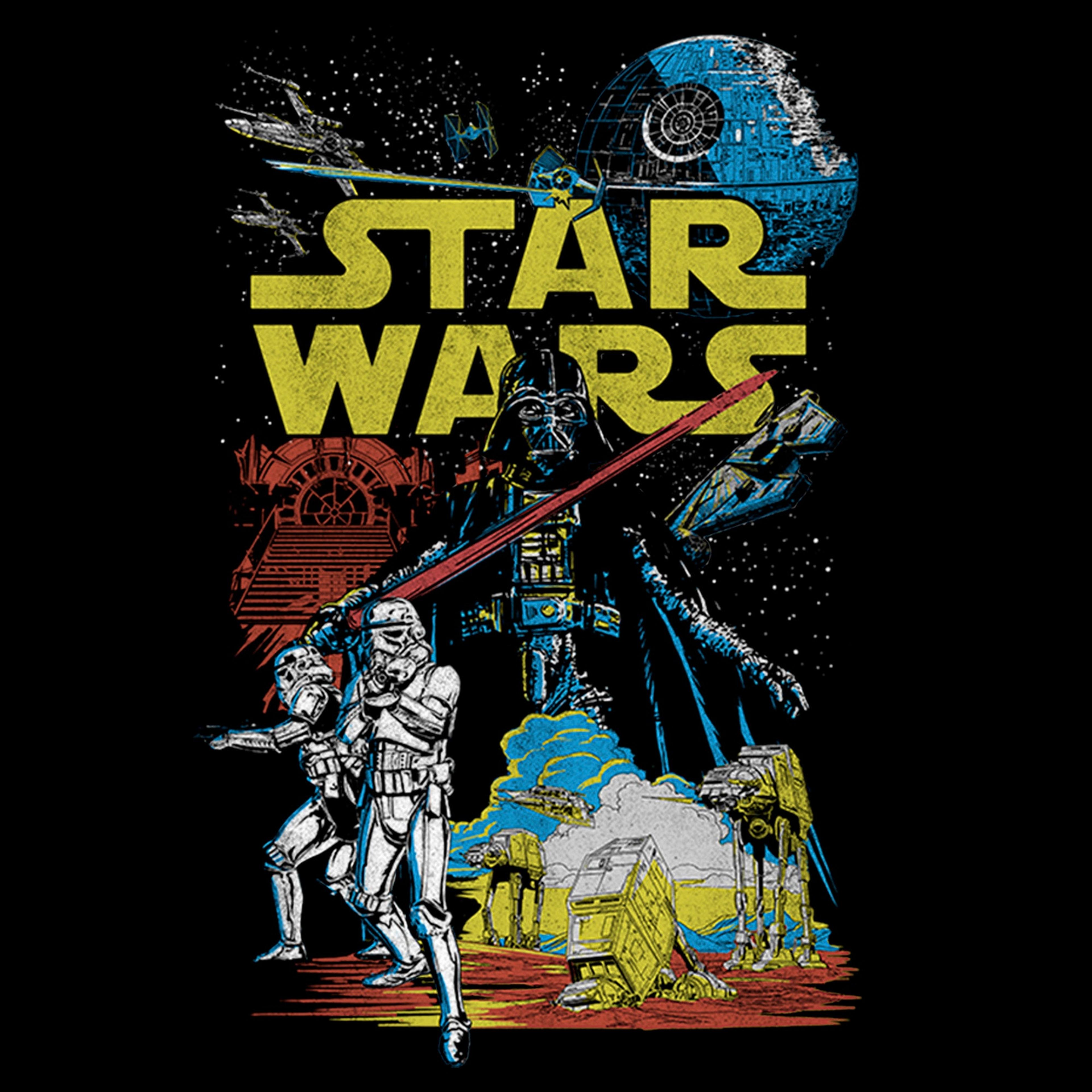 Alternate View 1 of Men's Star Wars Galactic Battle T-Shirt