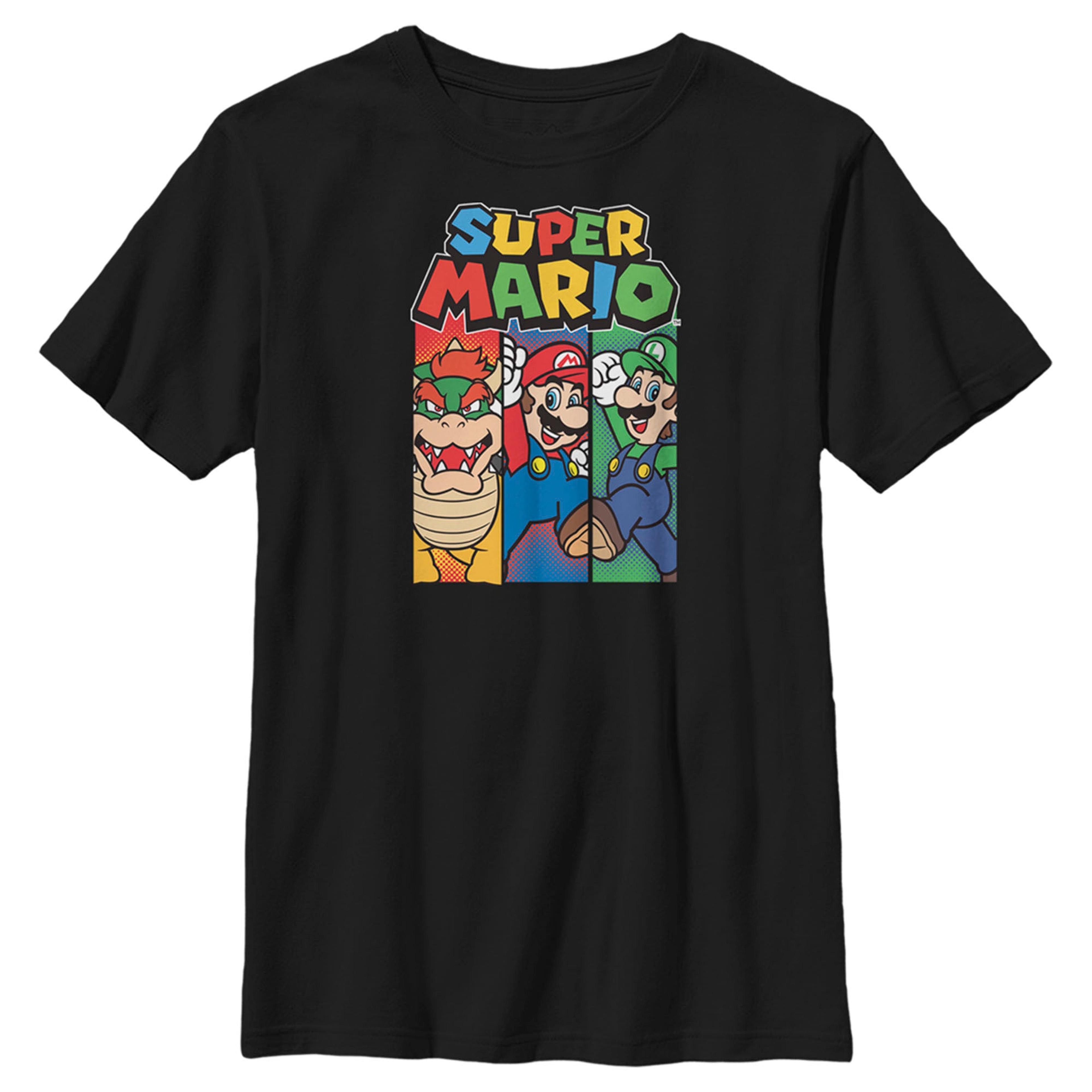Alternate View 1 of Boy's Nintendo Super Mario Bowser Stripe T-Shirt