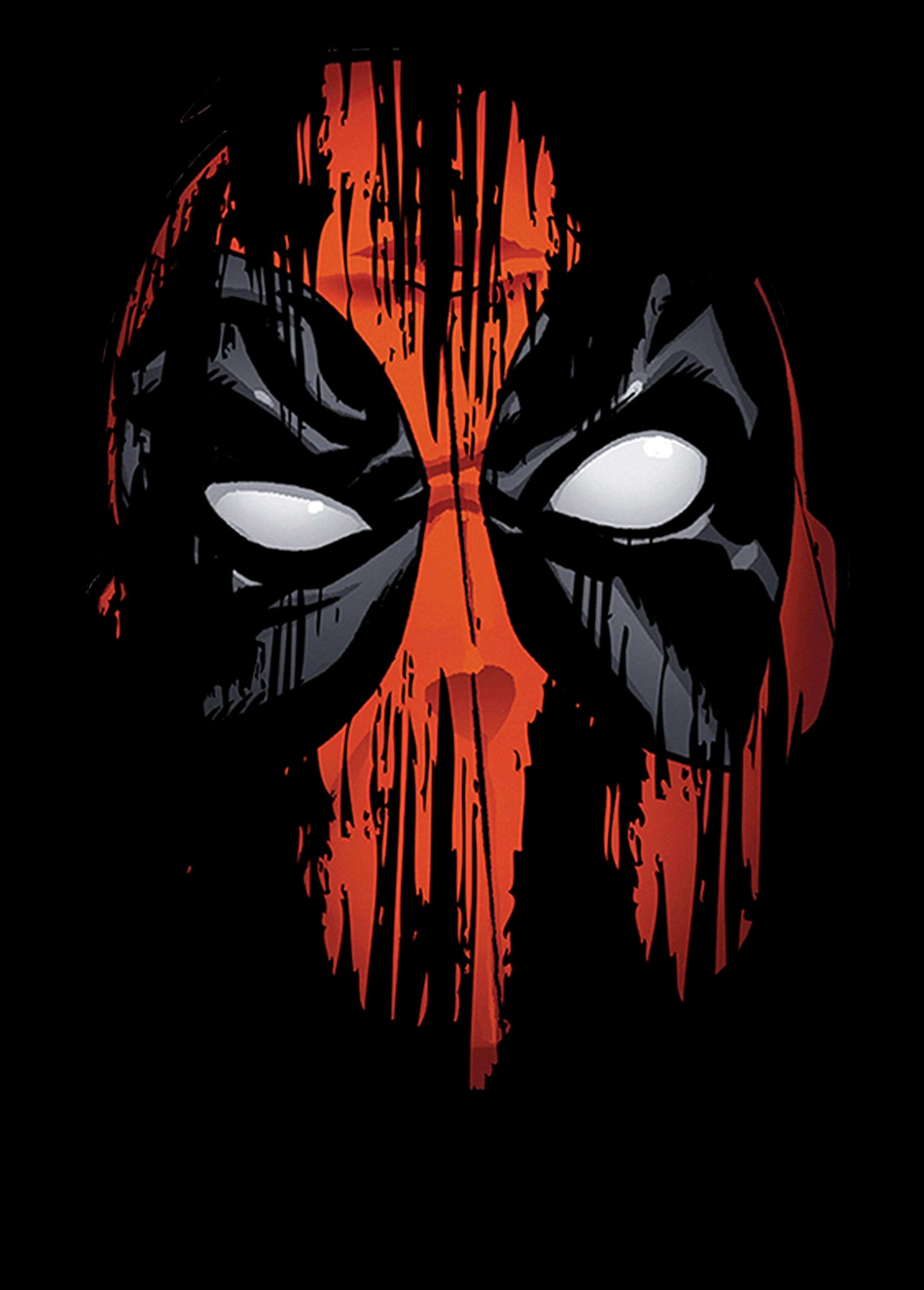 Alternate View 1 of Men's Marvel Deadpool Streak Mask T-Shirt