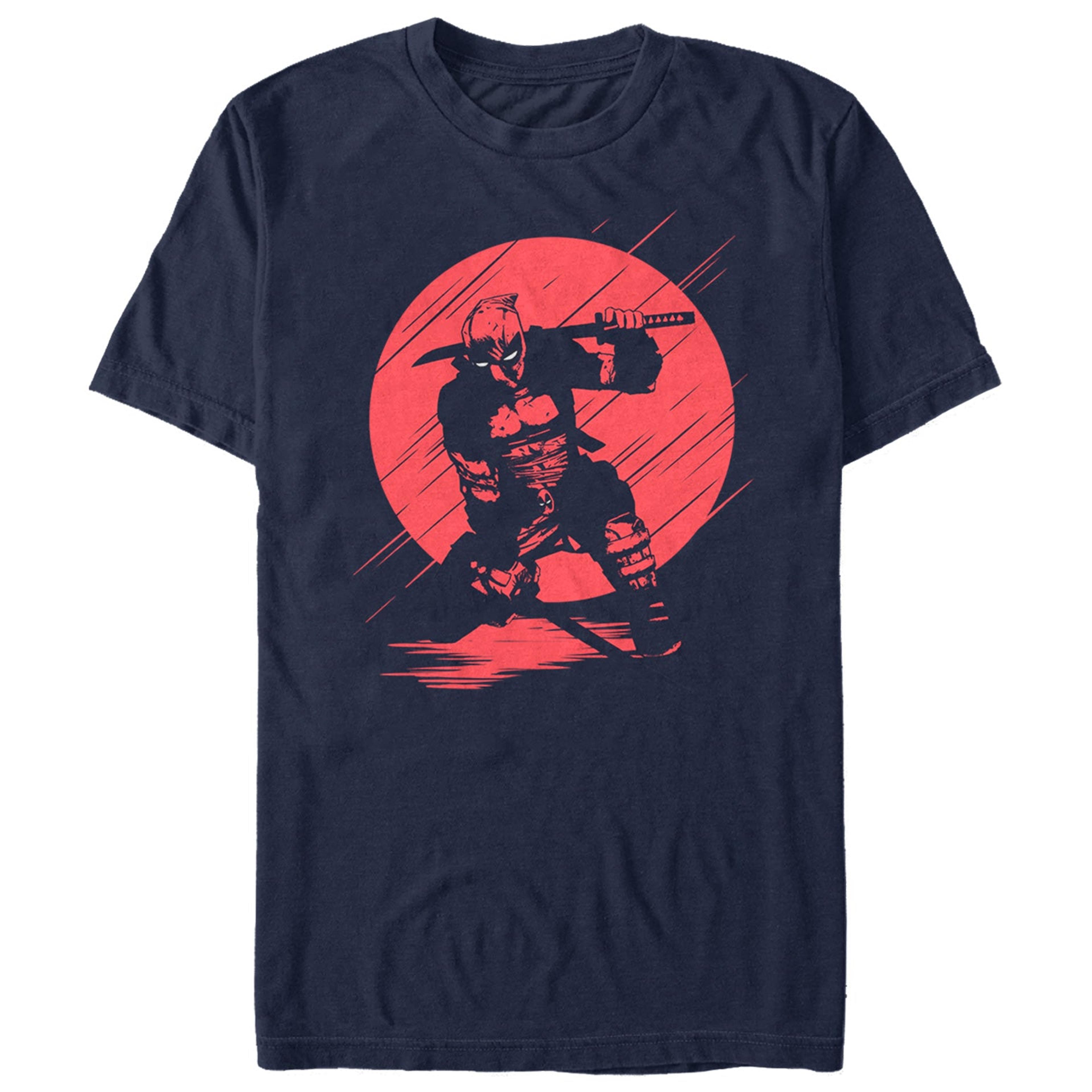 Men's Marvel Deadpool Sunset Streaks T-Shirt