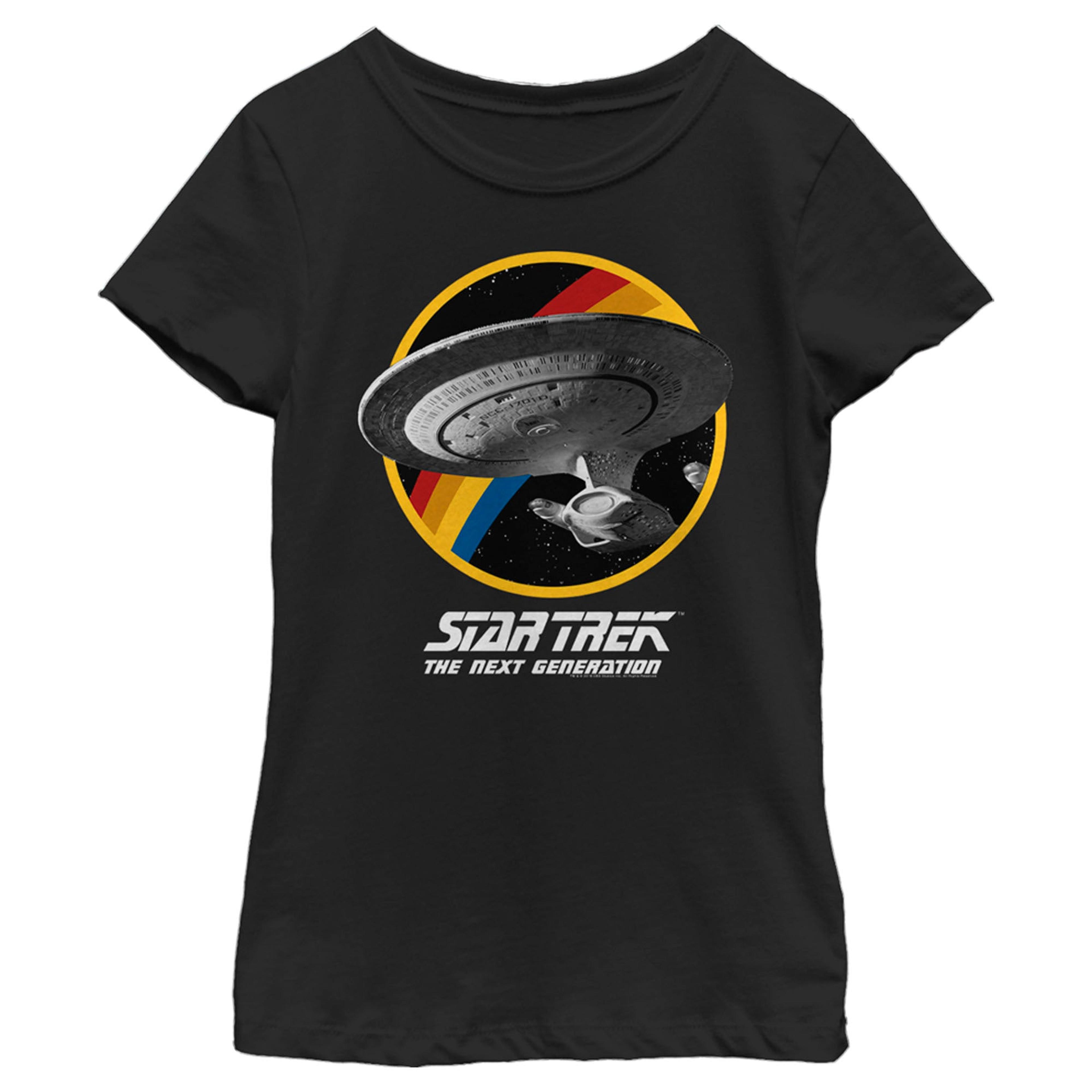 Girl's Star Trek: The Next Generation Rainbow USS Enterprise Cir