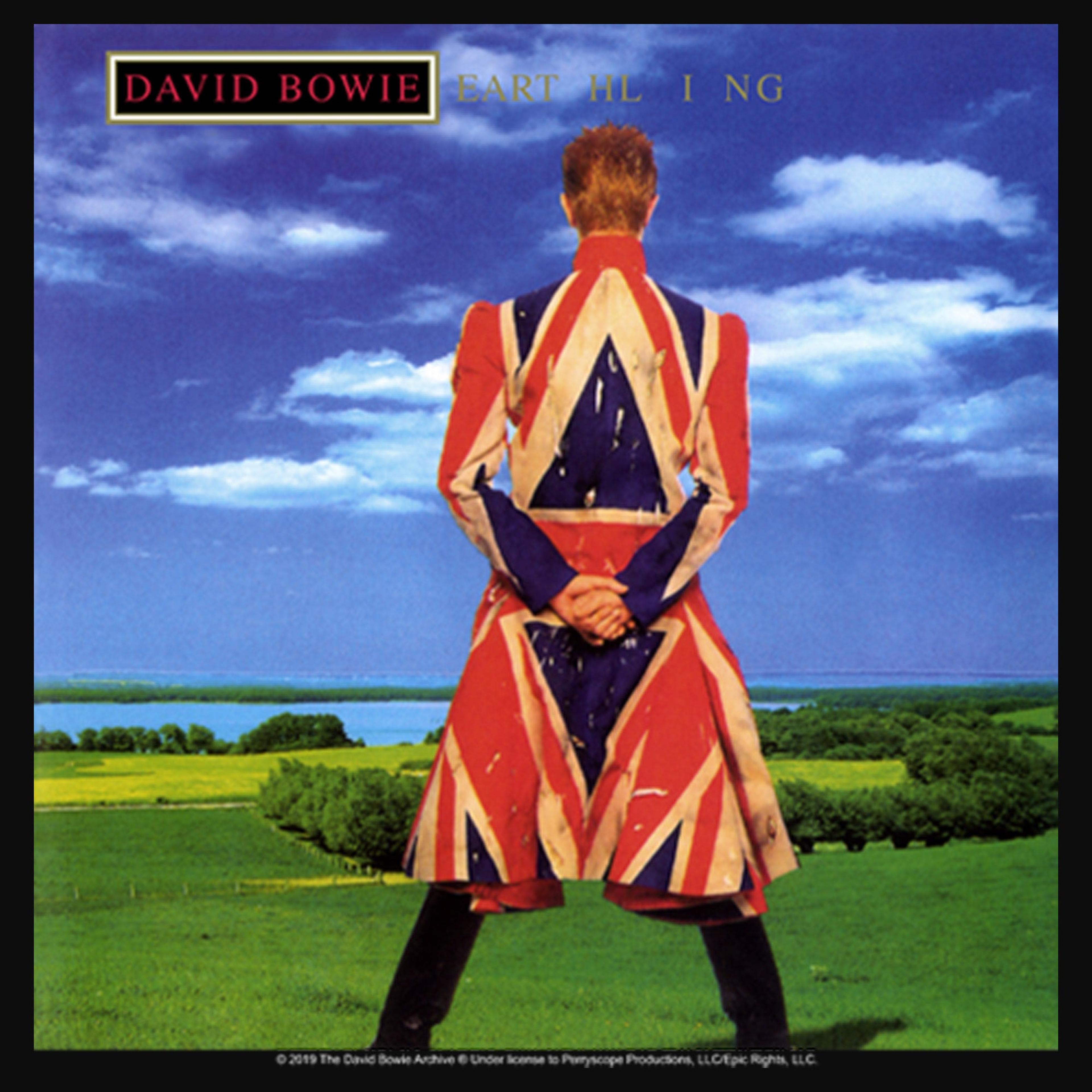 Alternate View 1 of Junior's David Bowie Earthling Racerback Tank Top