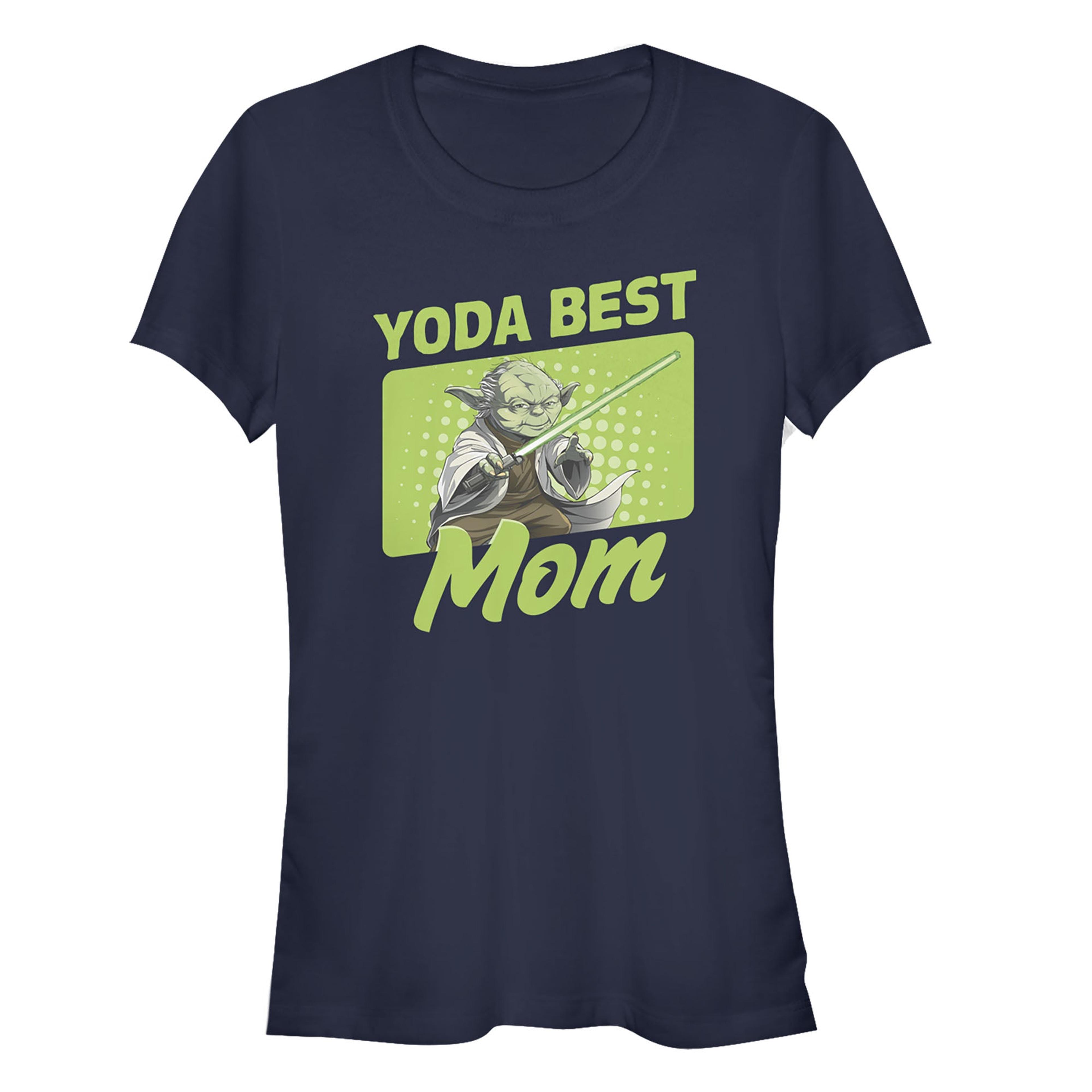Junior's Star Wars Mother's Day Yoda Best Mom T-Shirt