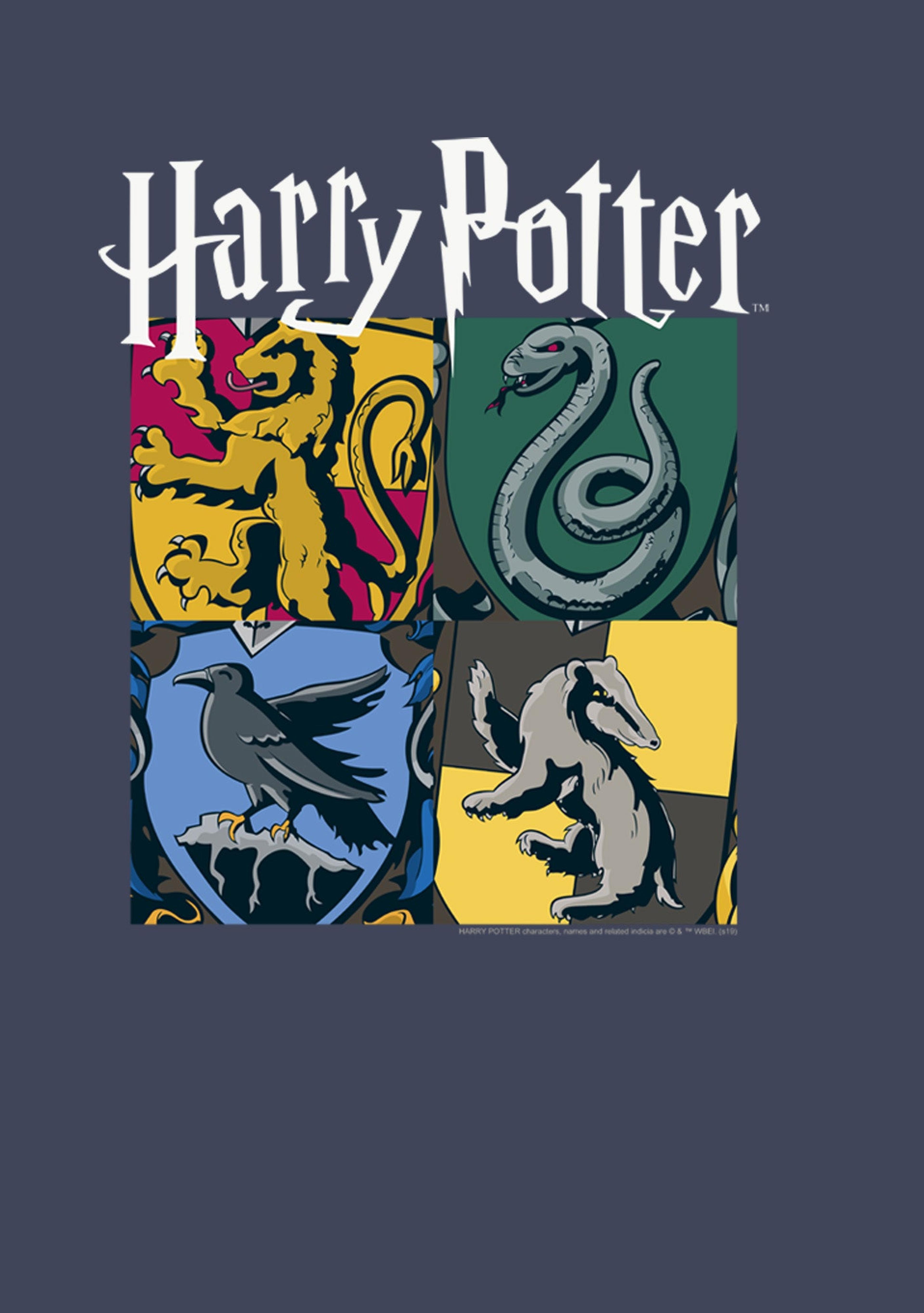 Alternate View 3 of Boy's Harry Potter Hogwarts Houses Vintage Collage T-Shirt