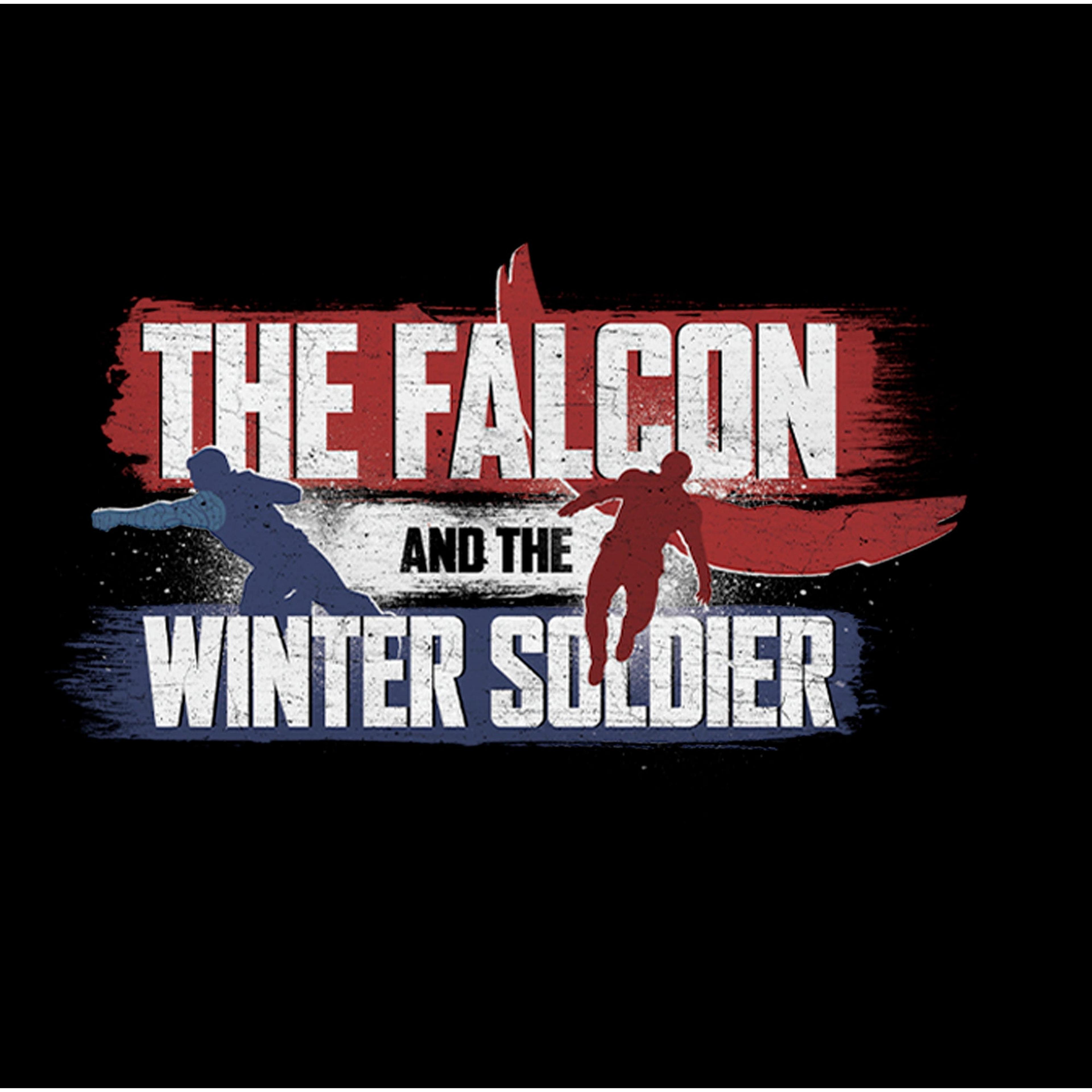 Alternate View 1 of Men's Marvel The Falcon and the Winter Soldier Spray Paint T-Shi