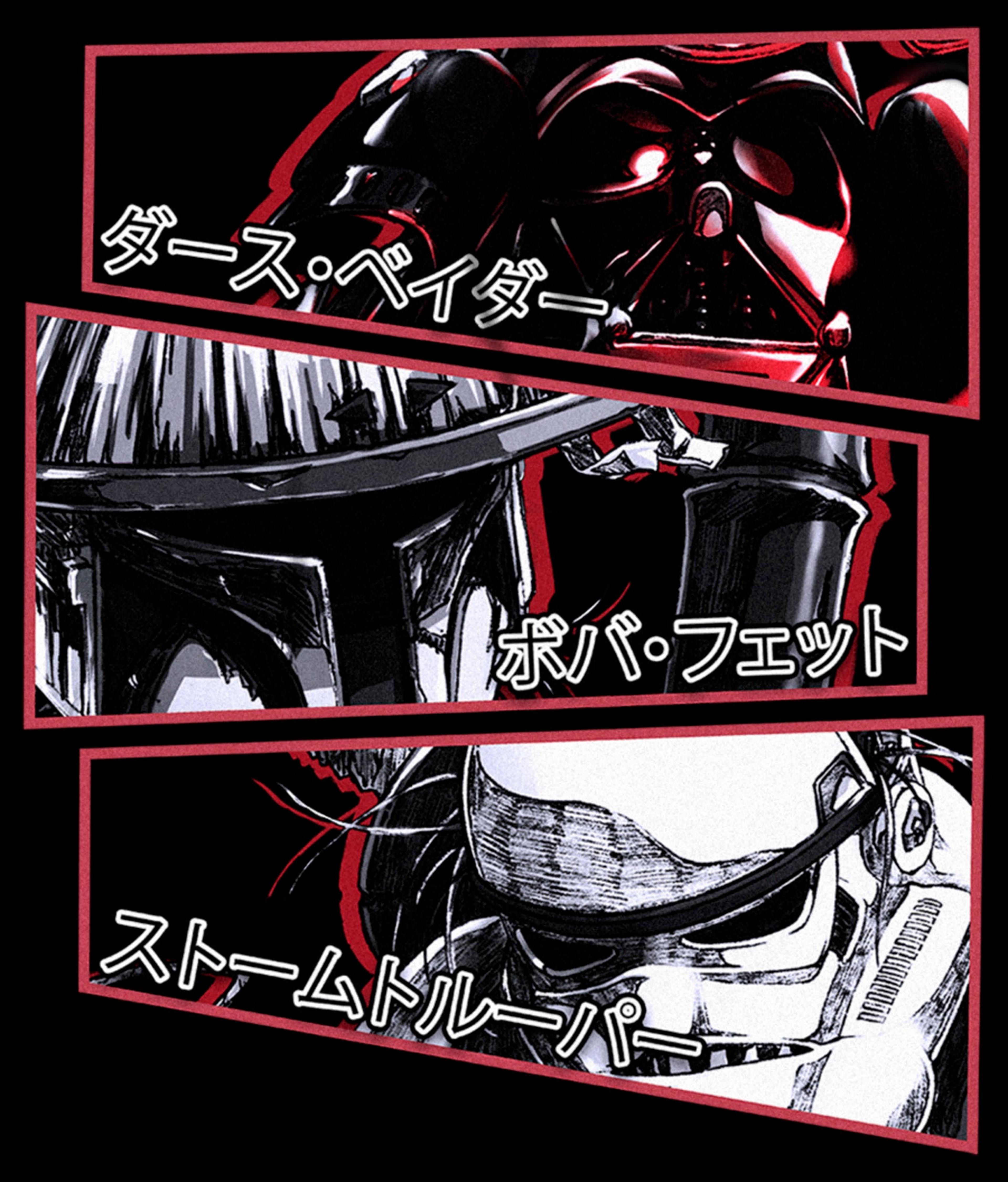 Alternate View 1 of Men's Star Wars: Visions Anime Panels T-Shirt