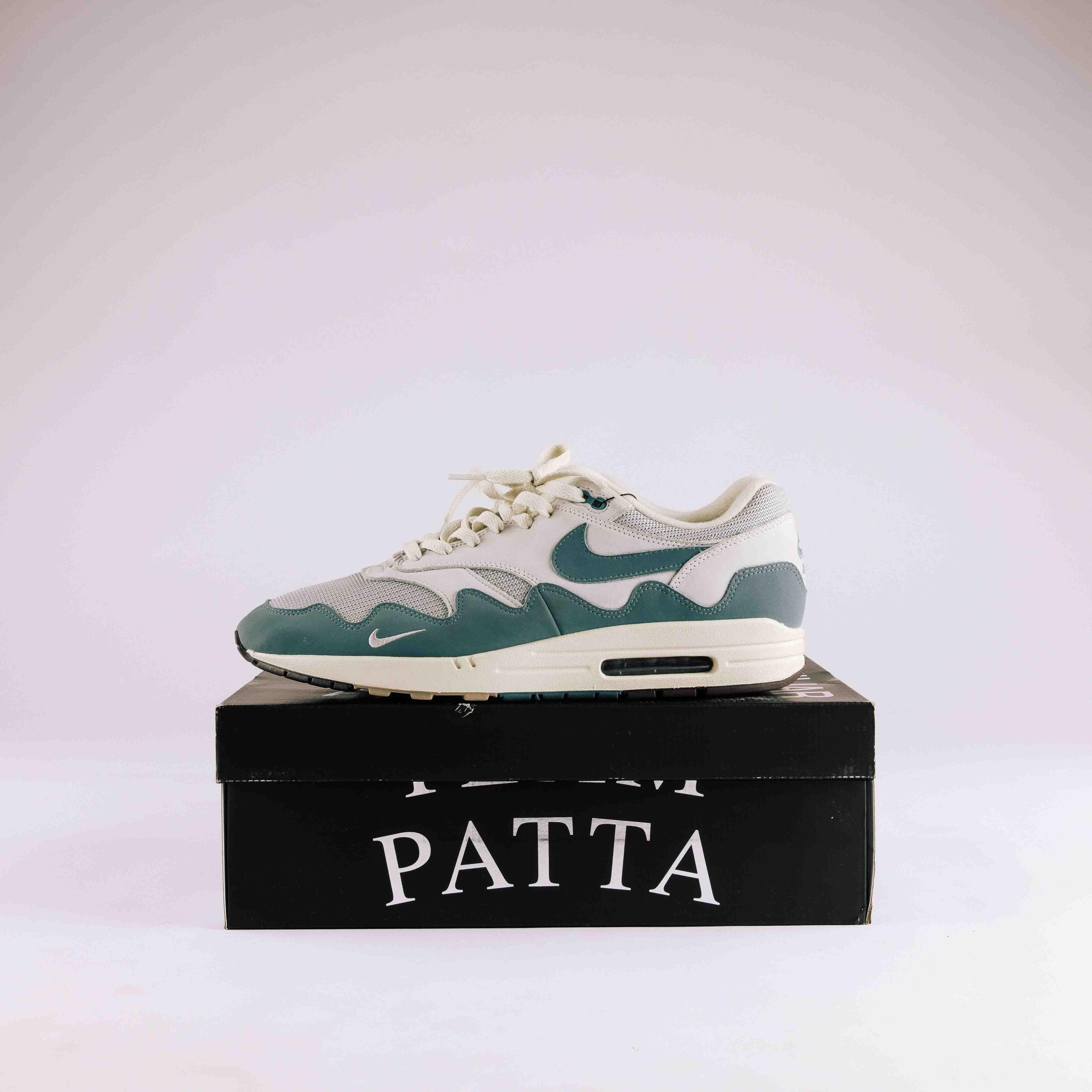 Alternate View 4 of Nike Air Max 1 Patta Waves Noise Aqua (without Bracelet) (Used)