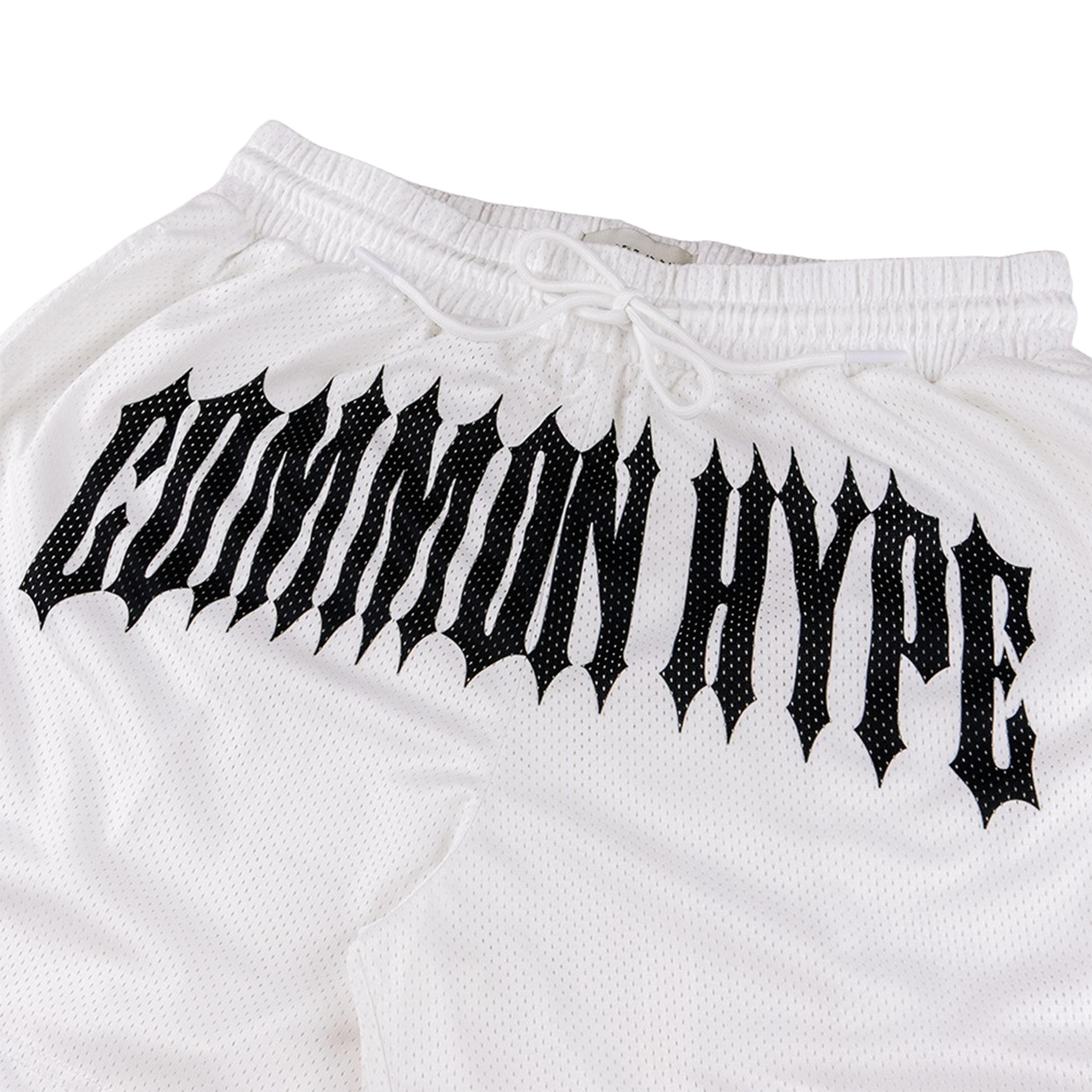 Alternate View 1 of Common Hype White Old English Shorts