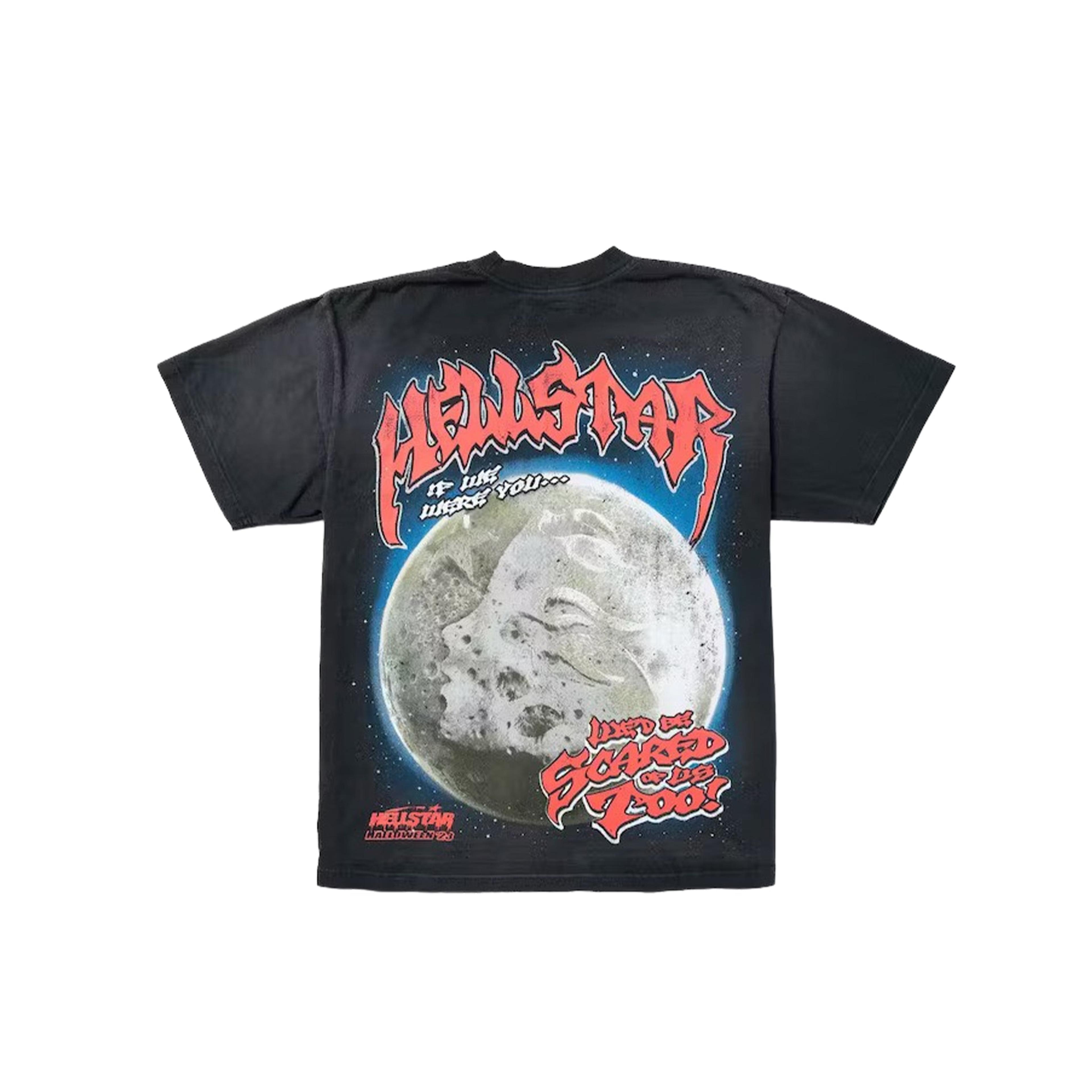 Alternate View 1 of Hellstar Full Moon T-shirt Black
