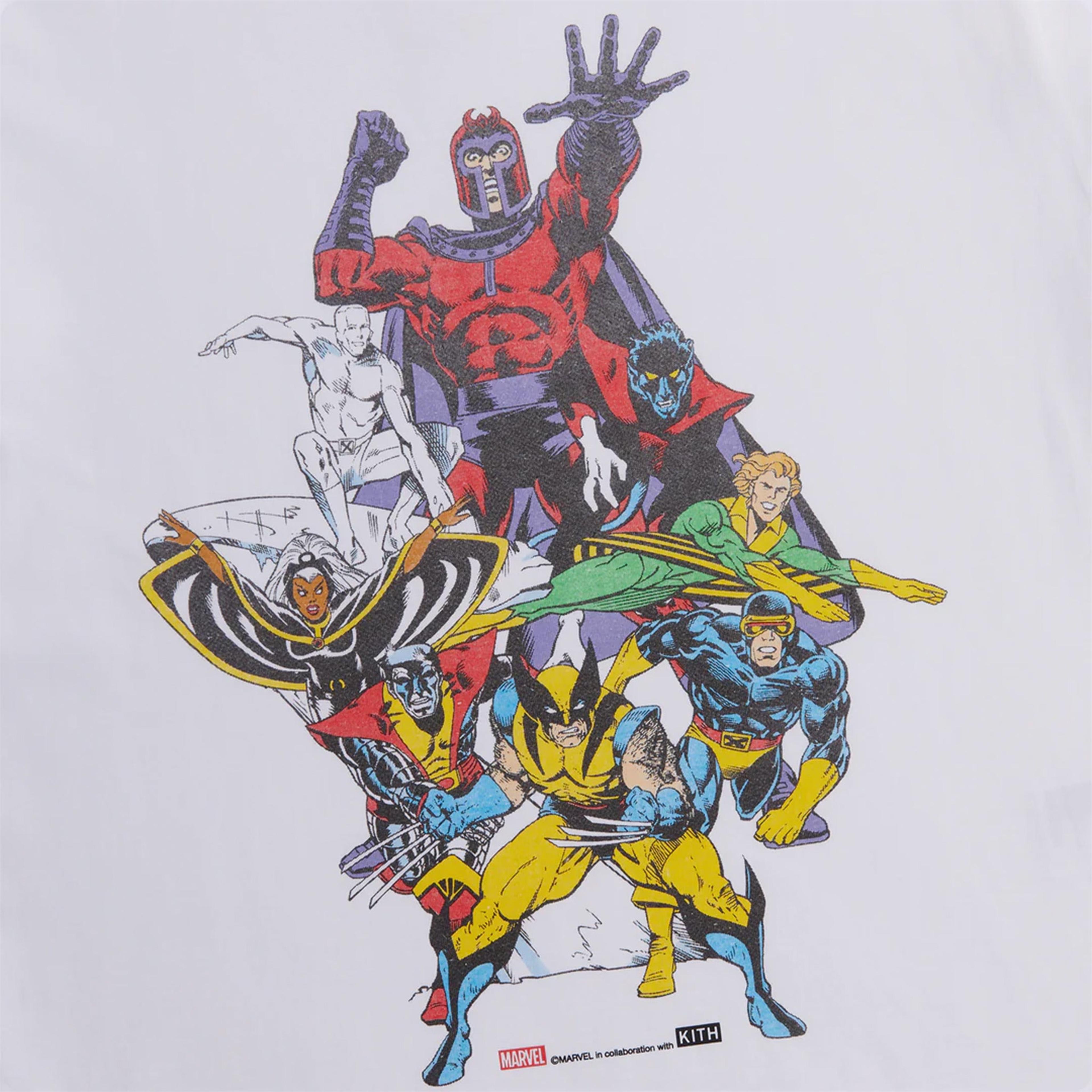 Alternate View 1 of Kith x Marvel X-Men Retro Comic Vintage Tee White PH