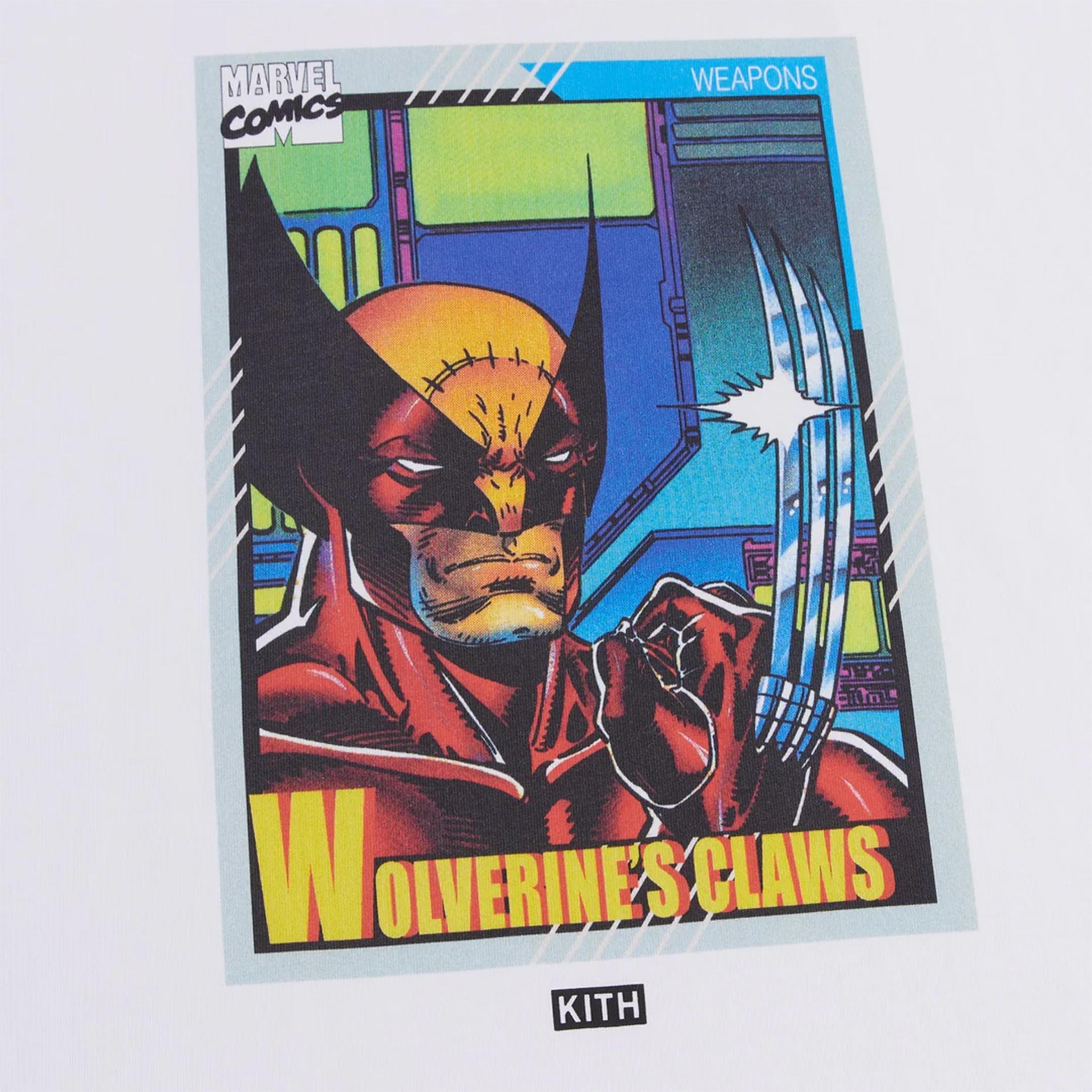 Alternate View 2 of Kith x Marvel X-Men Wolverine Card Vintage Tee White PH