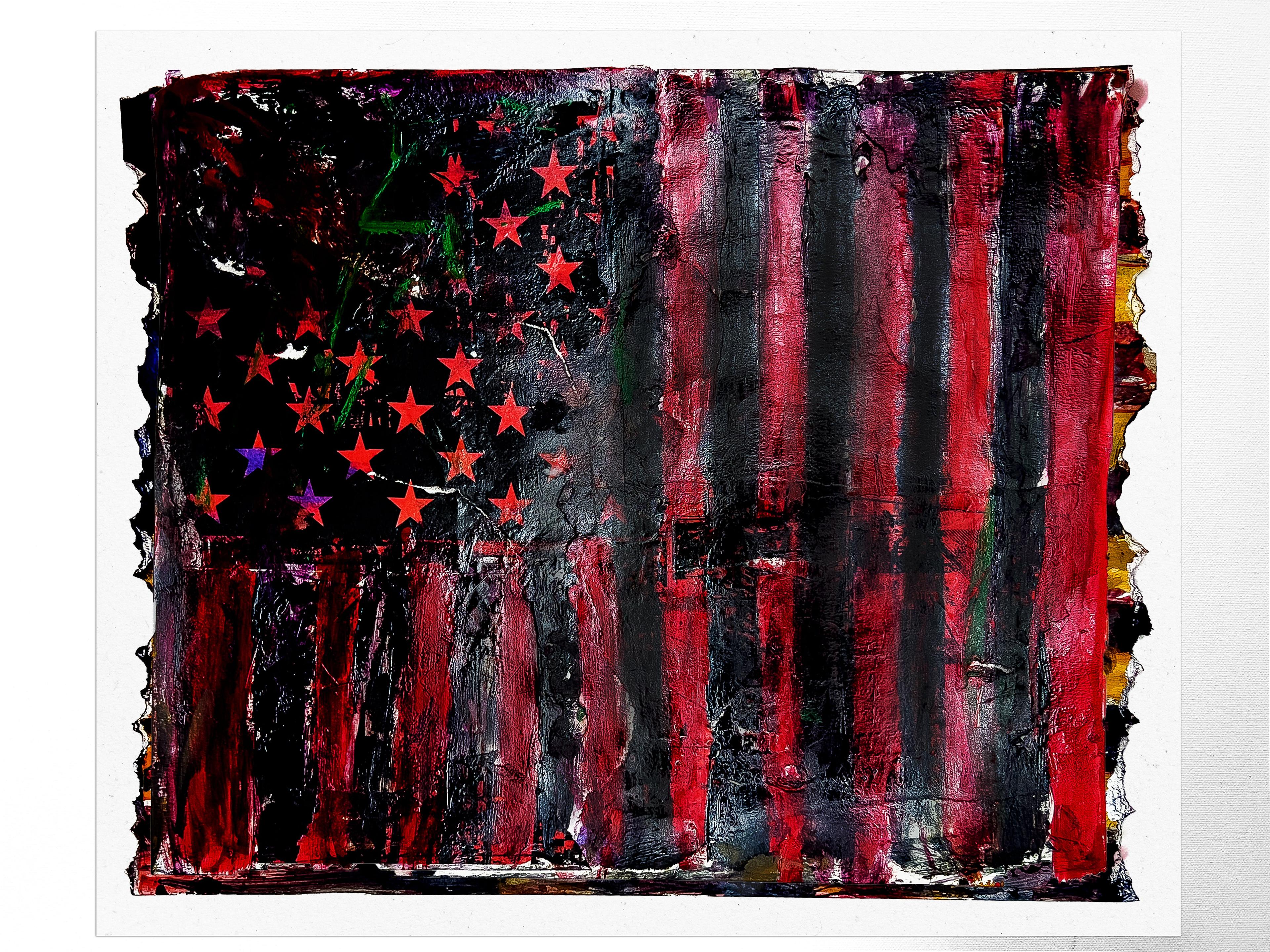 Flag - Black & Red