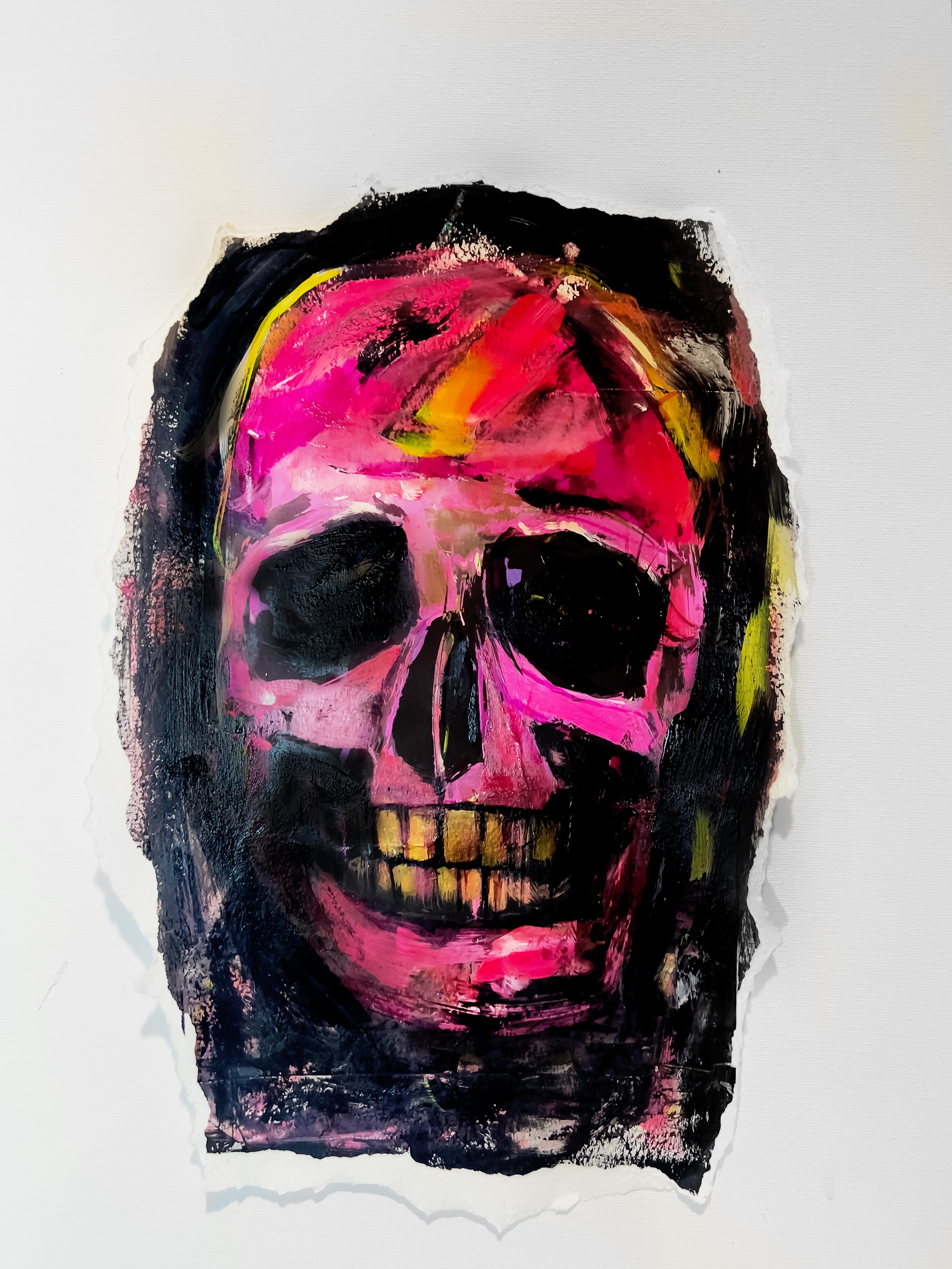 Skull - Pink Tone