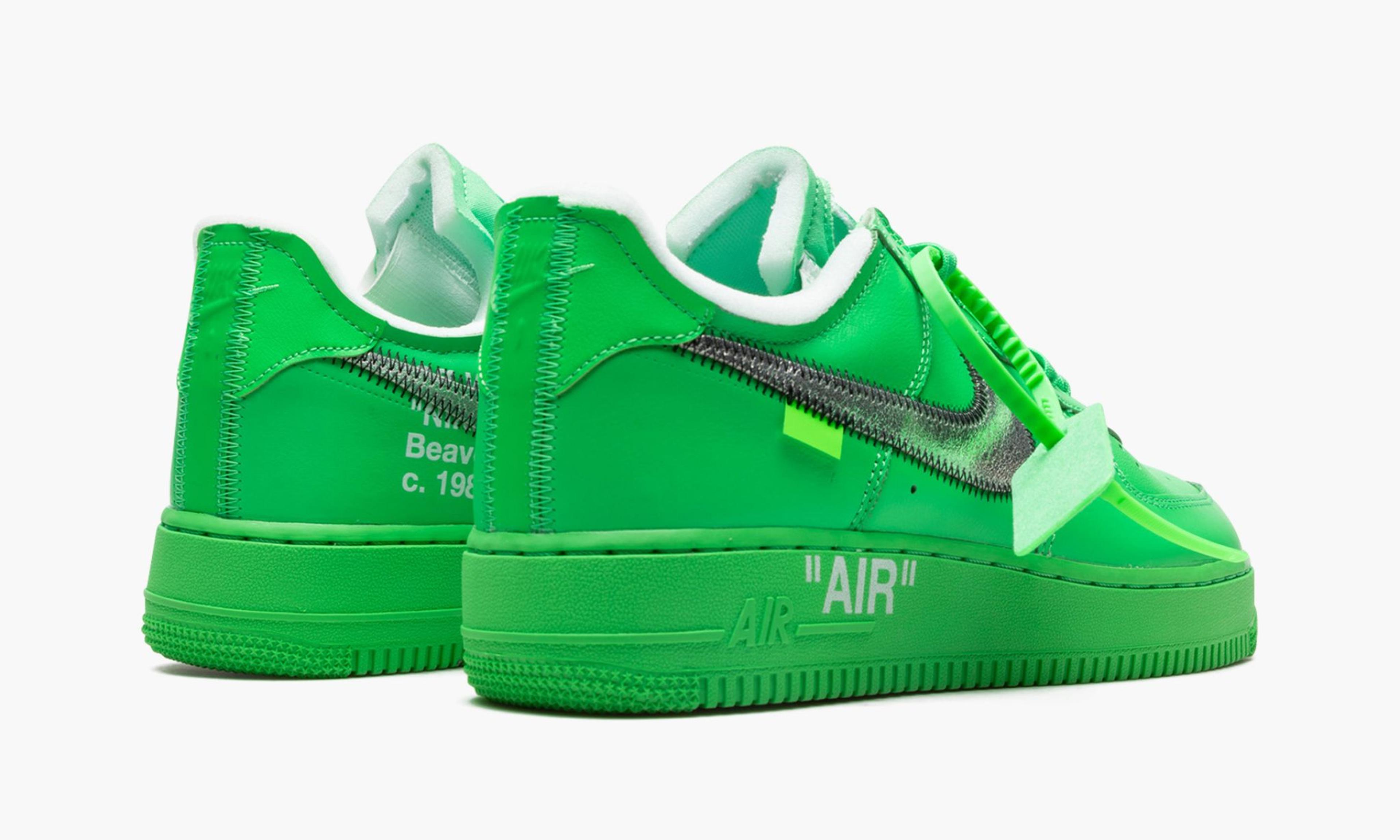 Nike Off-White x Air Force 1 Low 'Brooklyn' DX1419-300 - Size 9.5