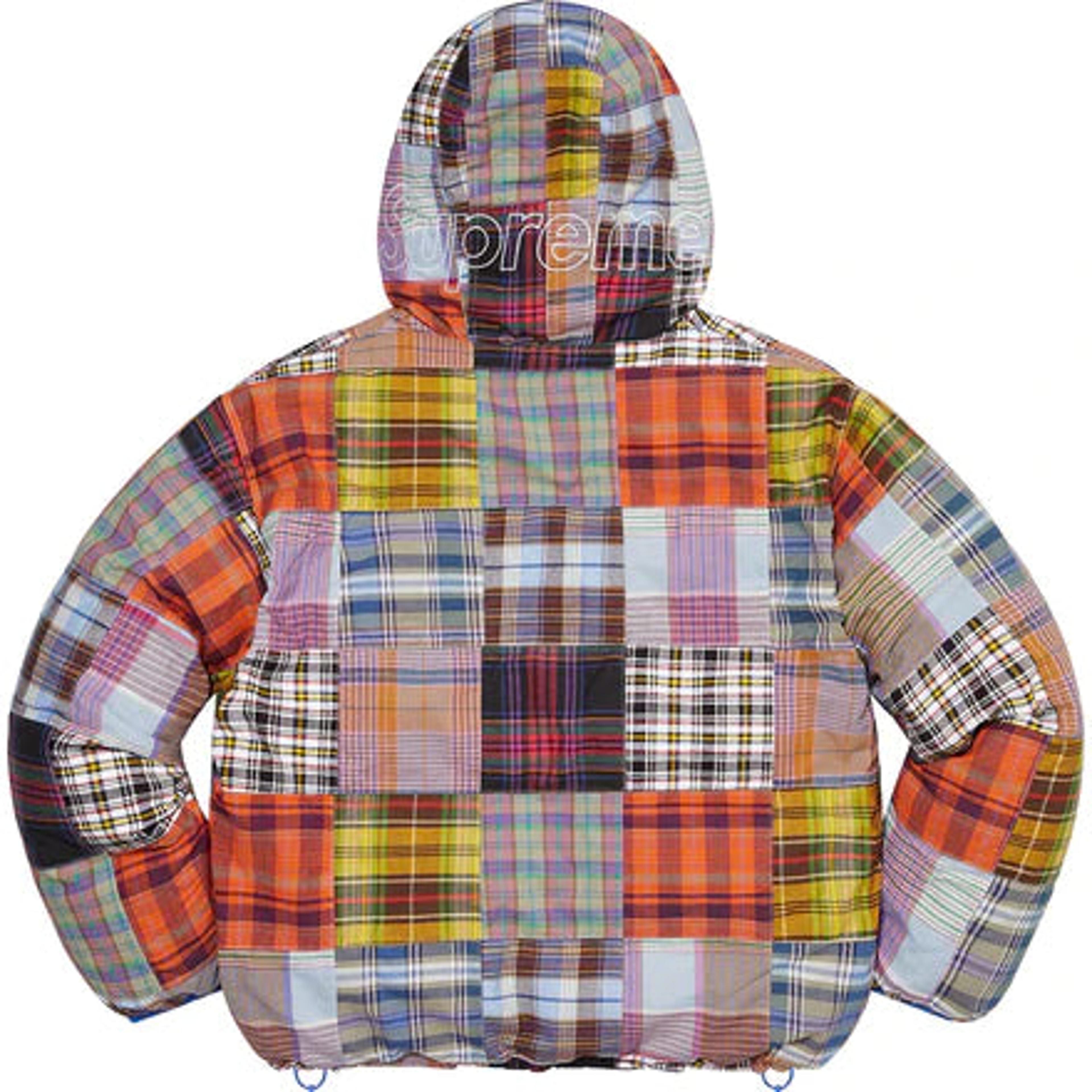 NTWRK - Supreme Madras Reversible WINDSTOPPER Puffer Jacket SS23