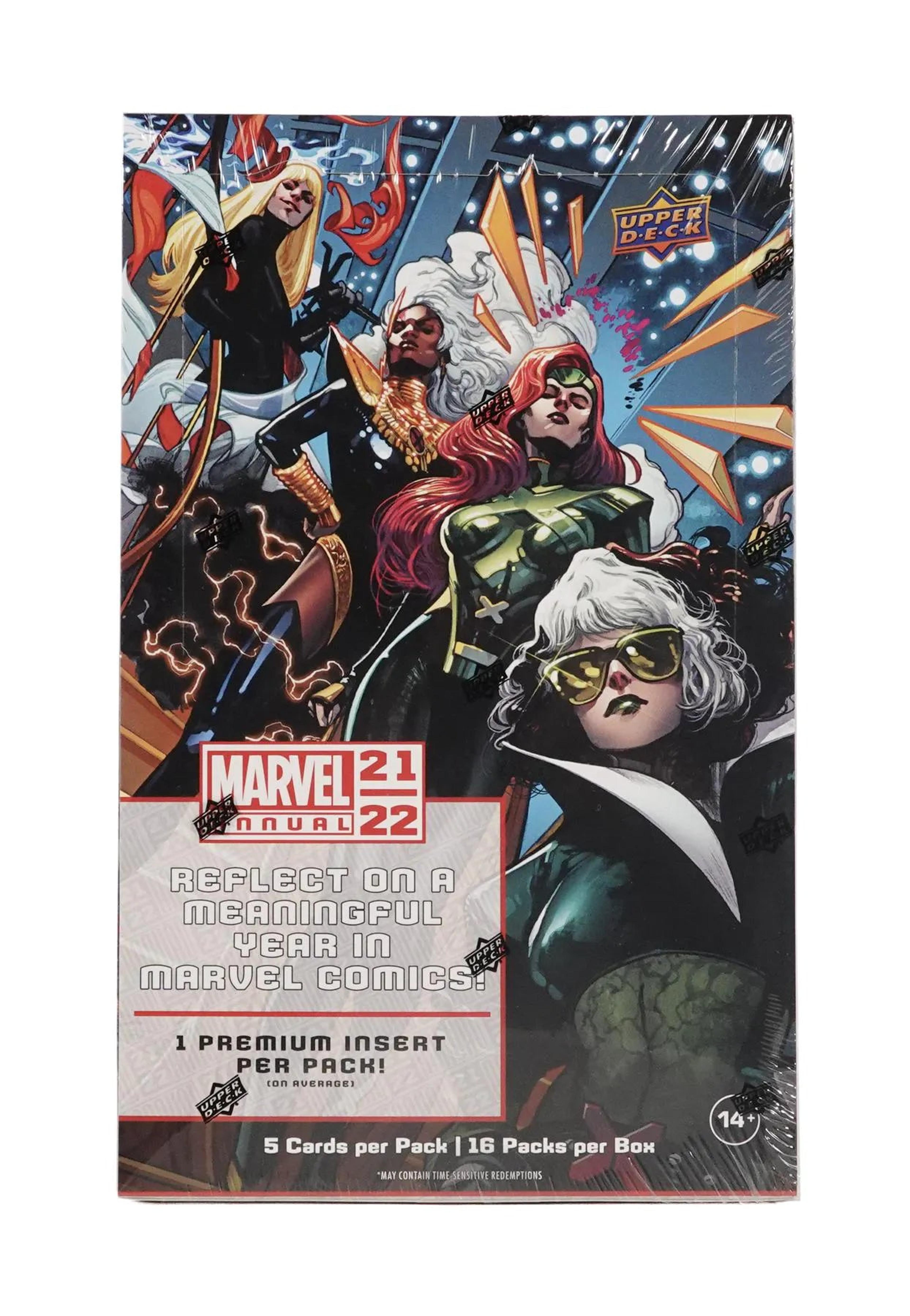 21-22 Upper Deck Marvel Annual Booster Pack- HOBBY