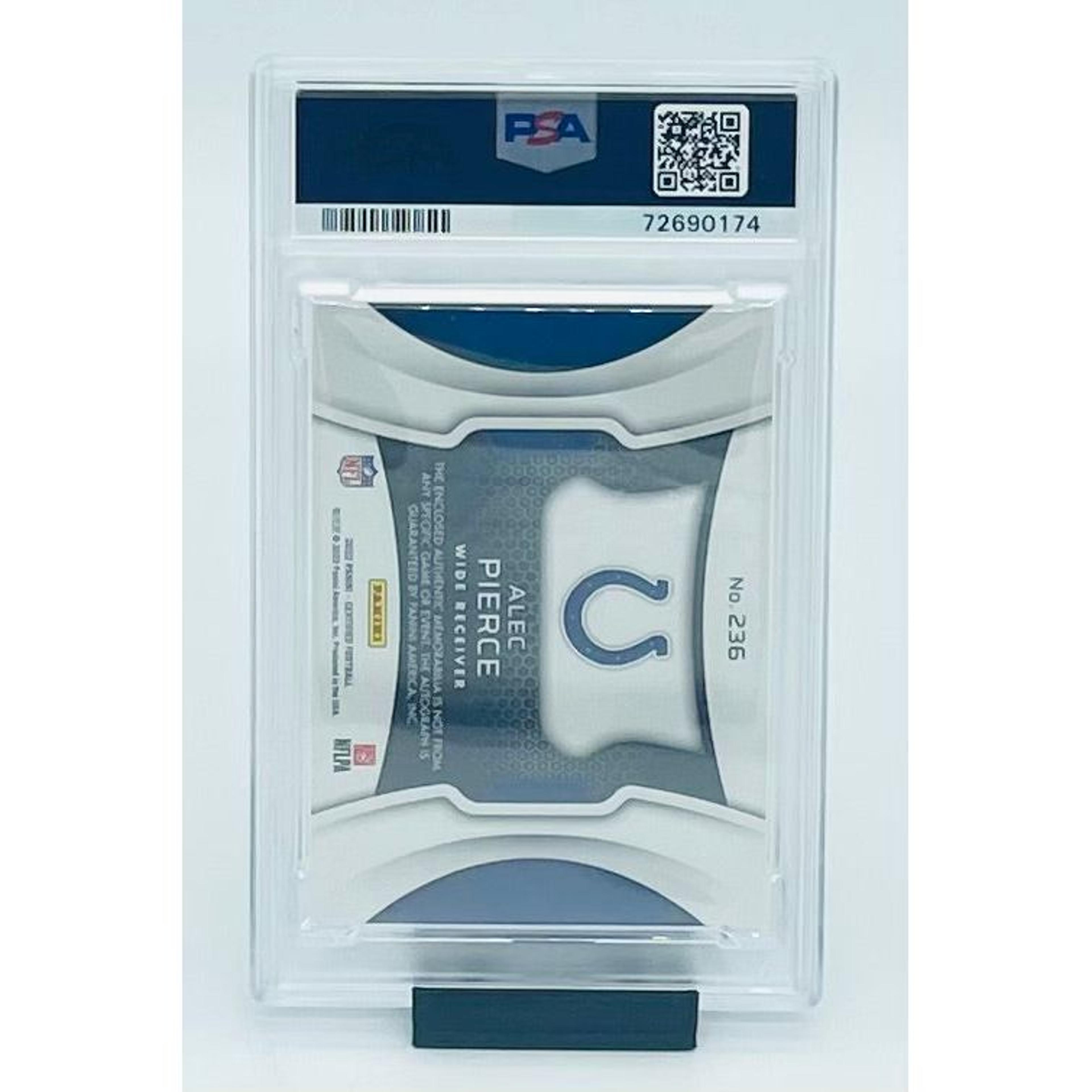 NTWRK - 2022 Panini Certified Football Alec Pierce Signature Jersey- Mir