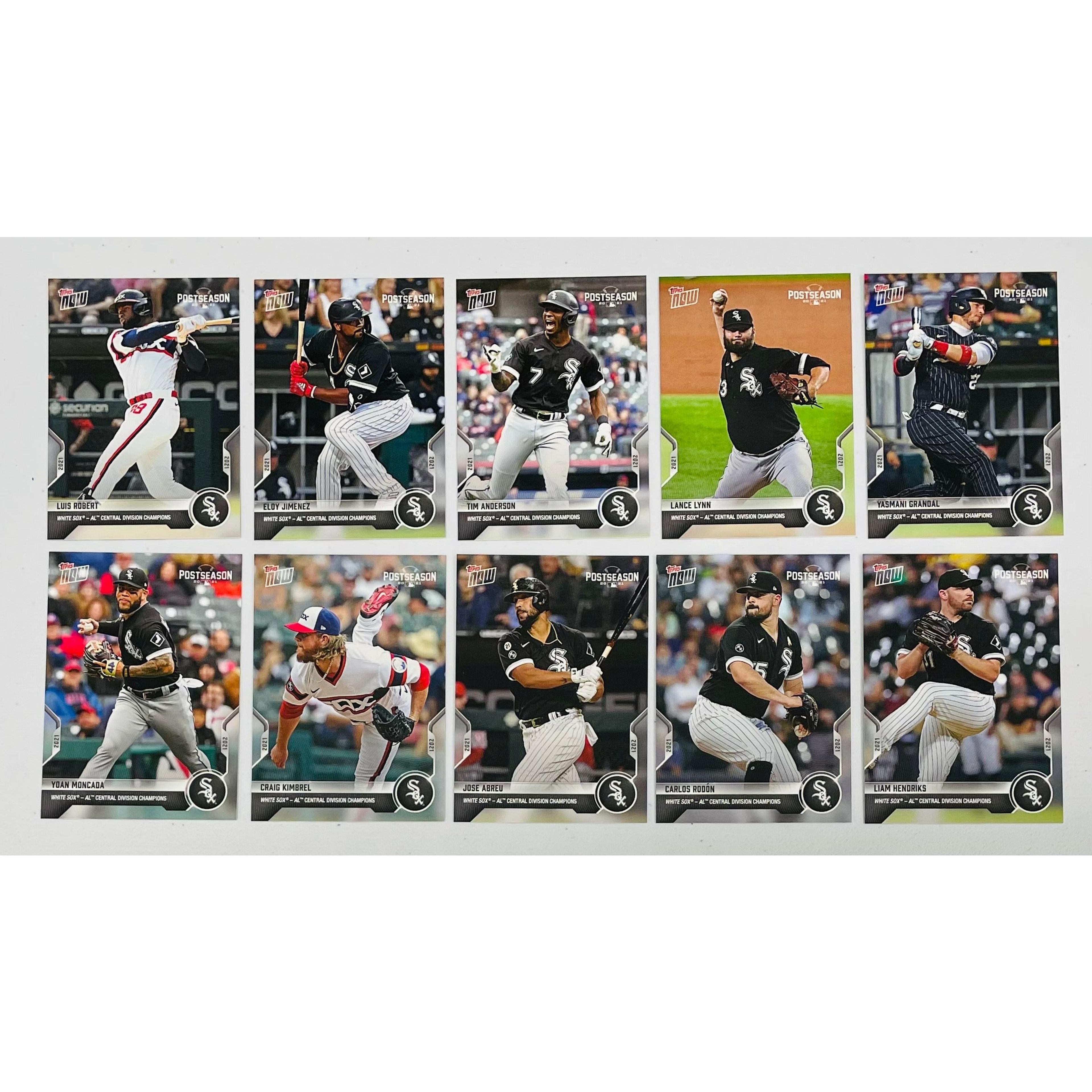  2021 Topps Series 1 Chicago White Sox Team Set of 14