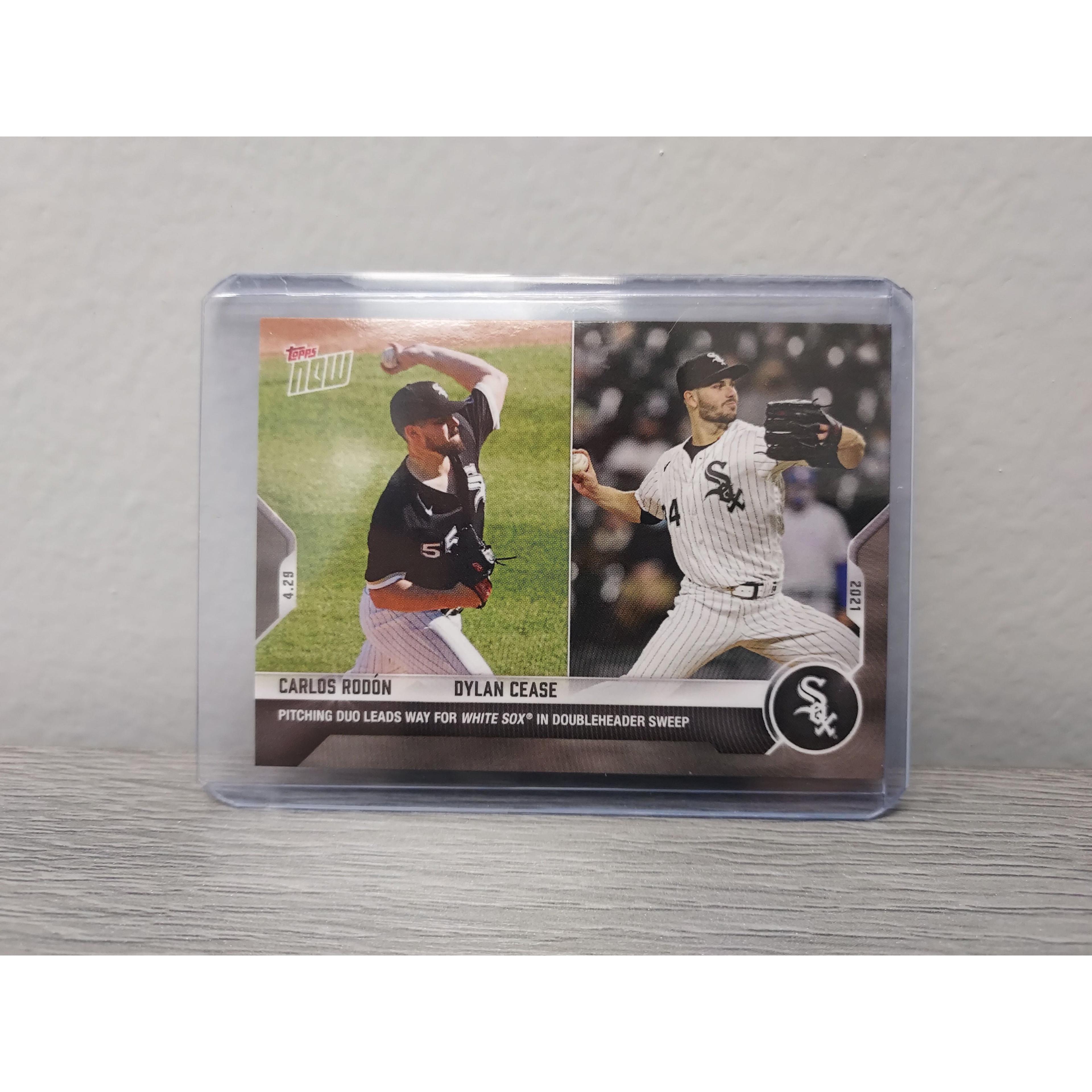 NTWRK - Carlos Rodon/Dylan Cease - 2021 MLB TOPPS NOW Card 148 - Print R