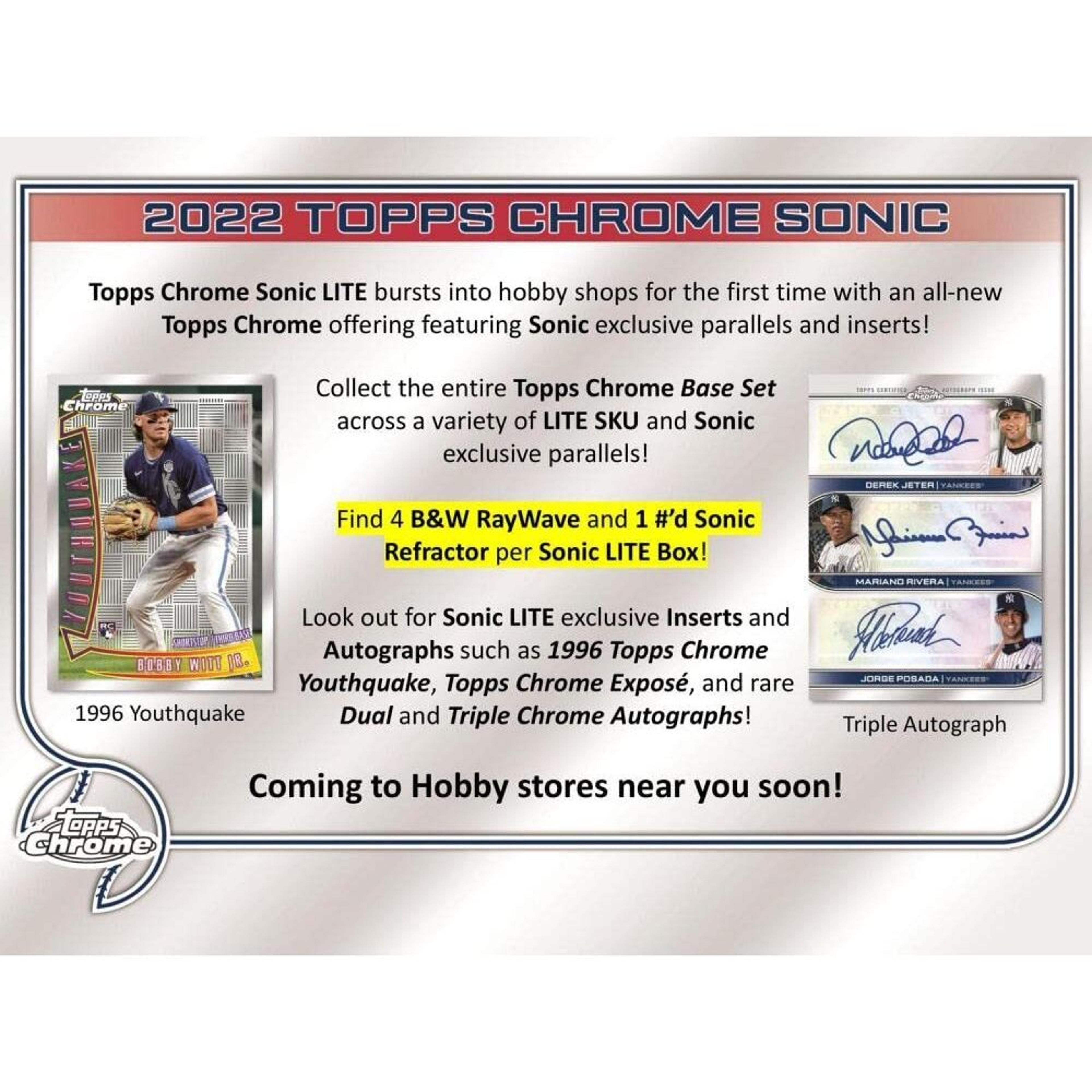 NTWRK - 2022 Topps Chrome Sonic Lite Baseball Hobby Box, Factory Sealed