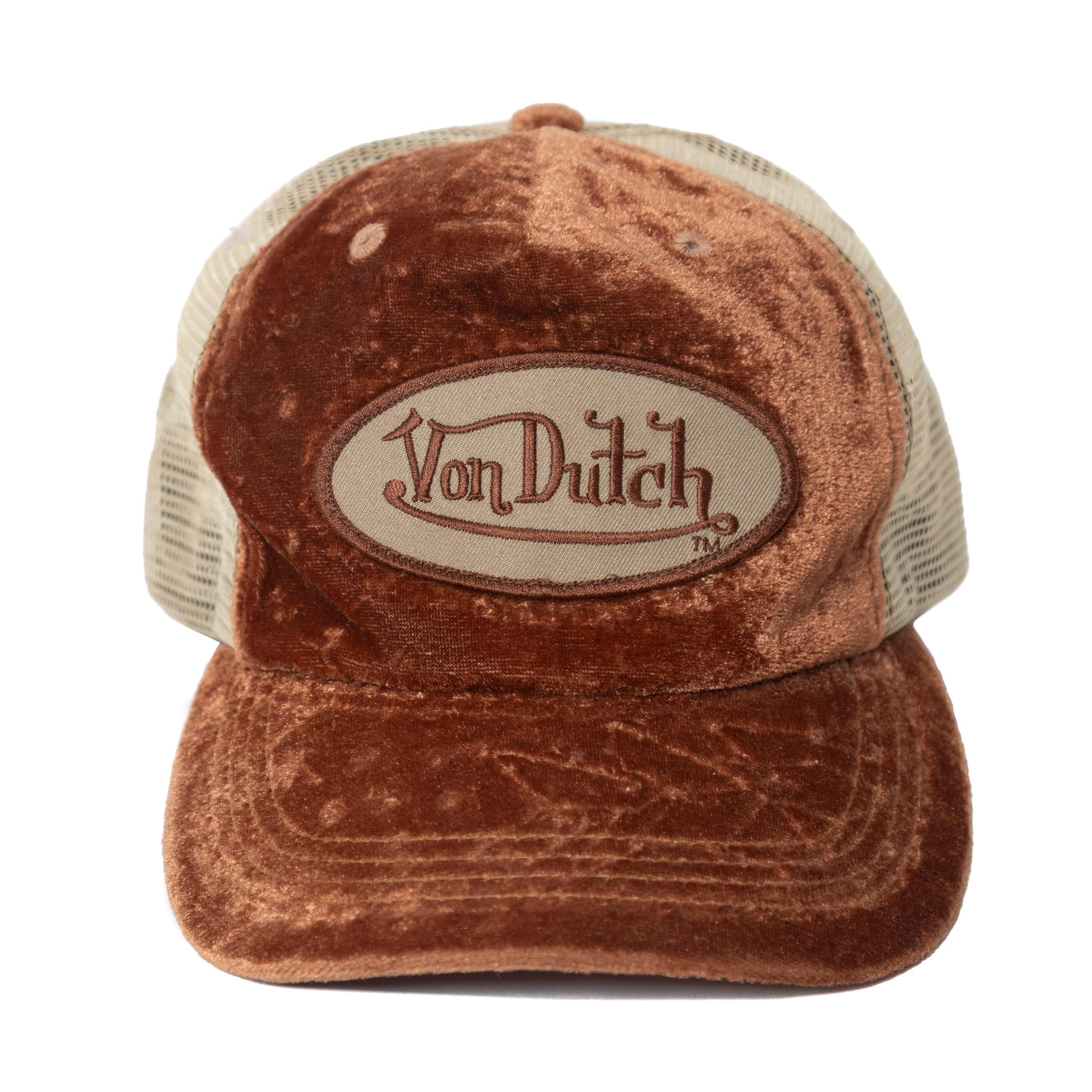 Von Dutch Velour Y2K Cap