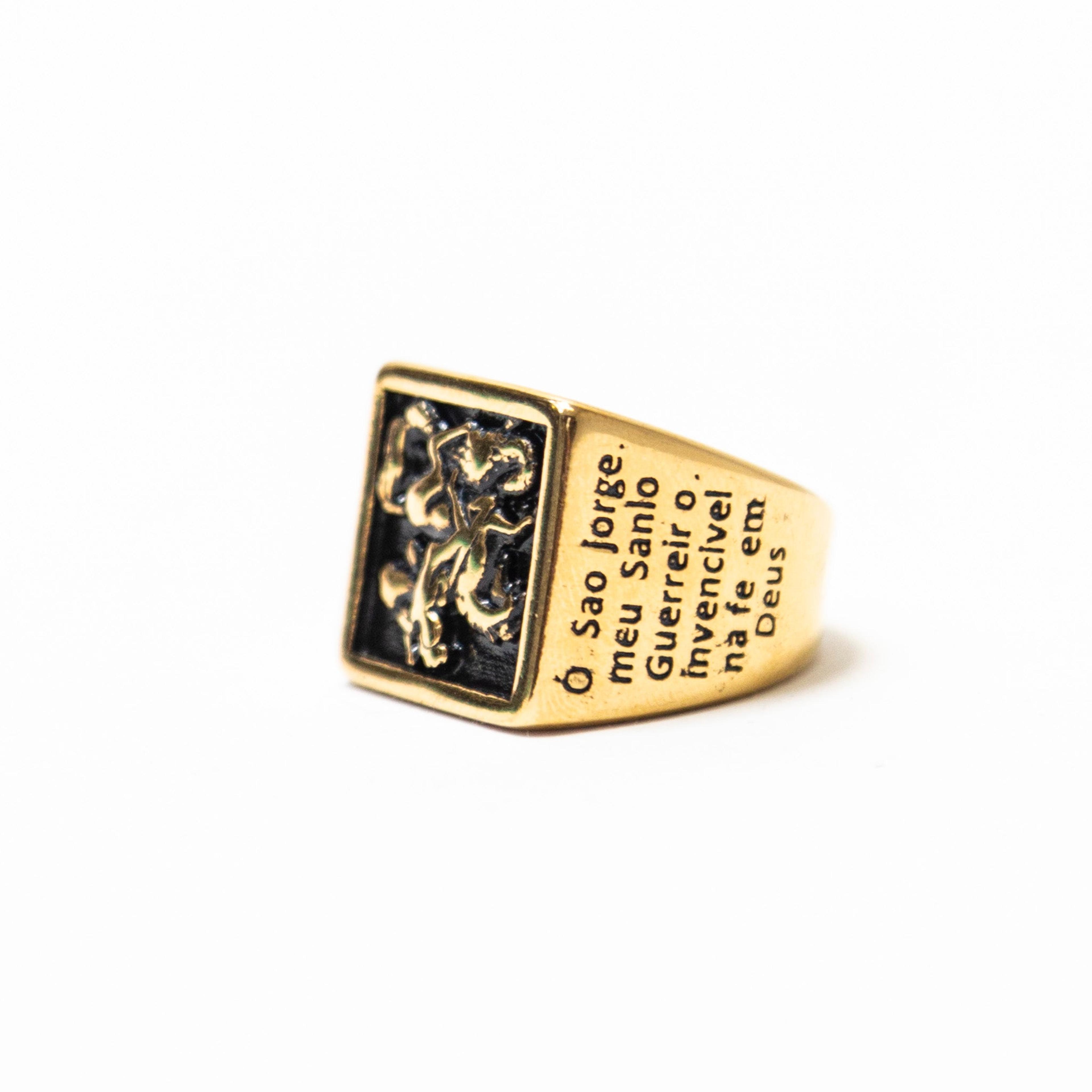 Alternate View 1 of ST George Signet Ring