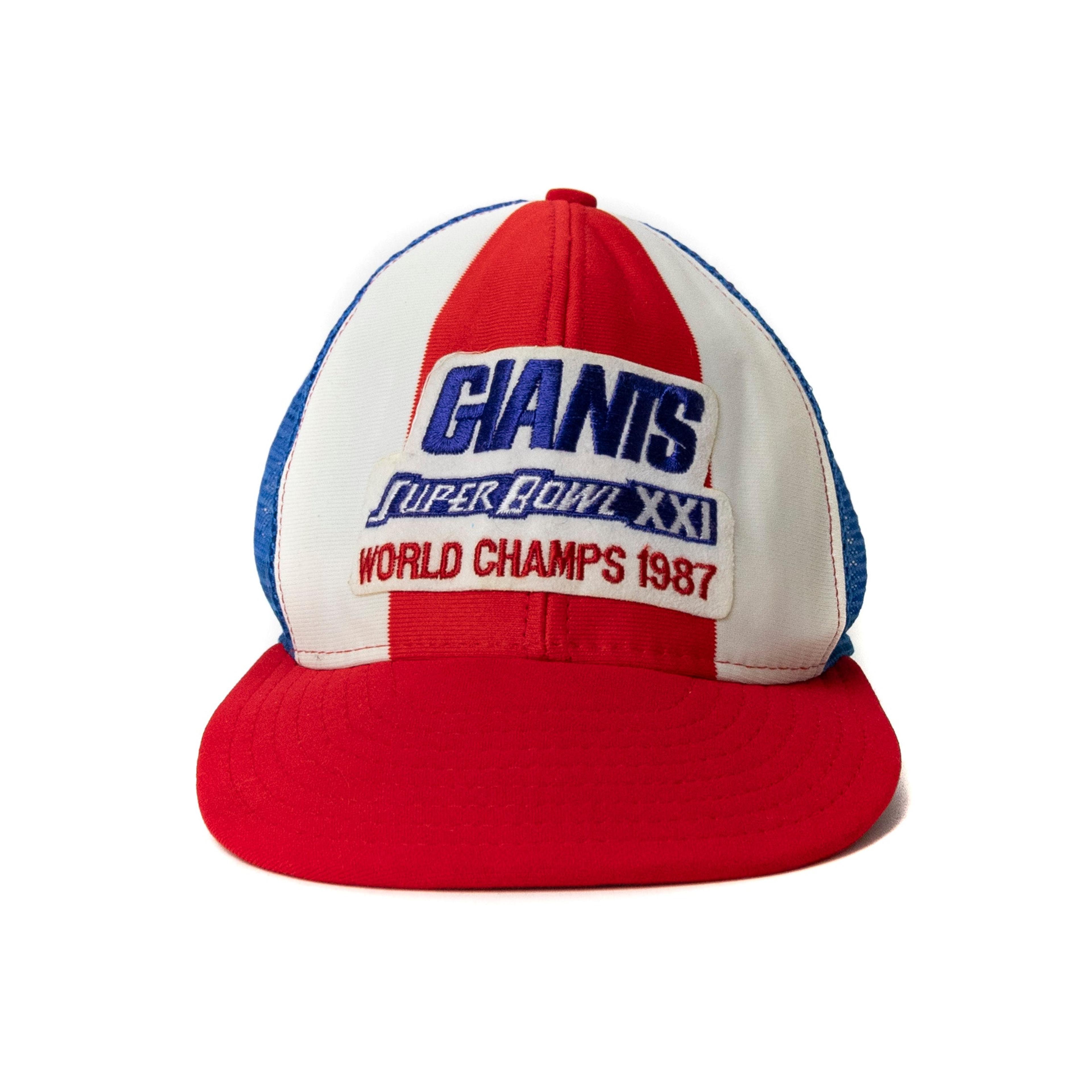 Super Bowl 1987 Giants 5-Panel Mesh Cap