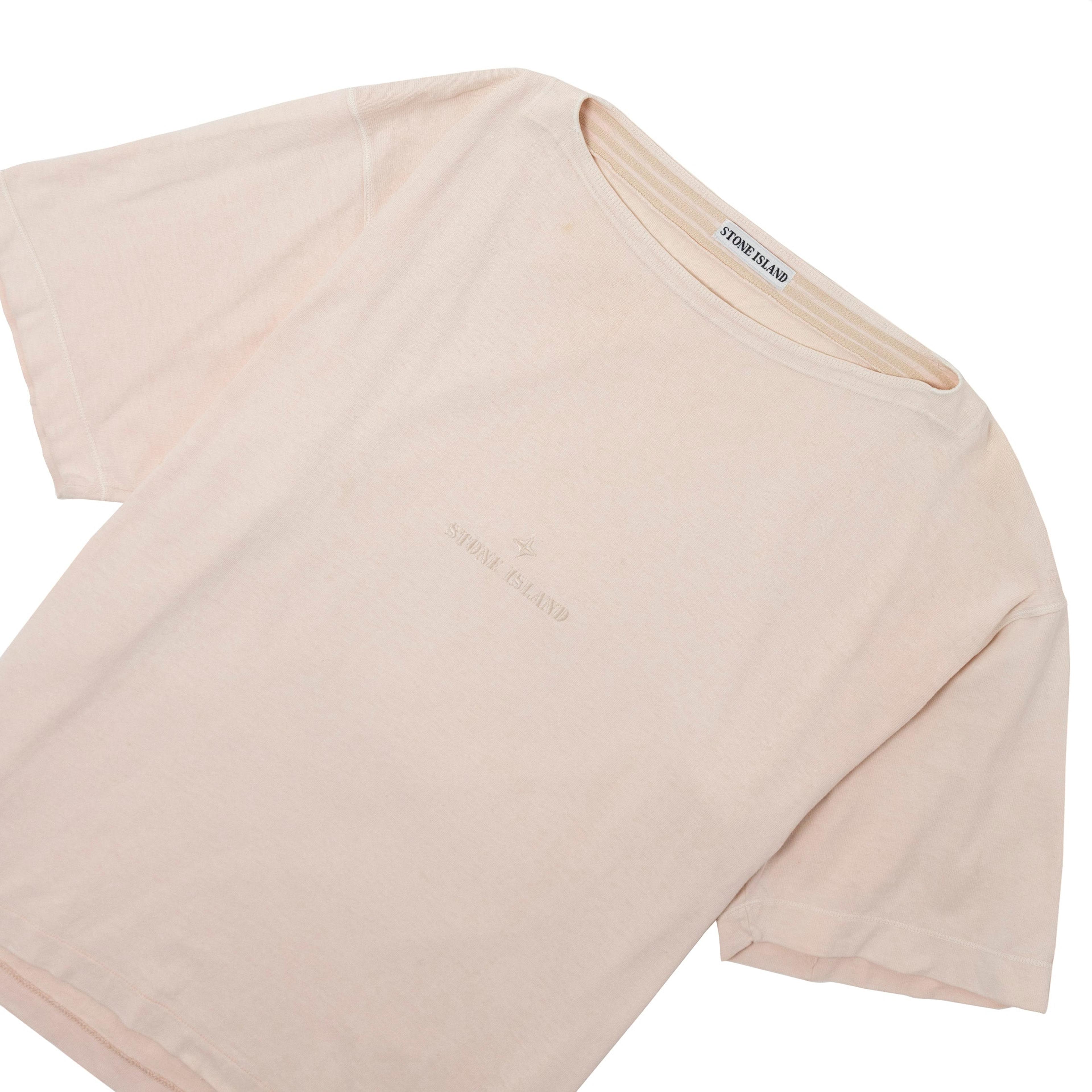 Alternate View 1 of Stone Island Pink Spellout Tee