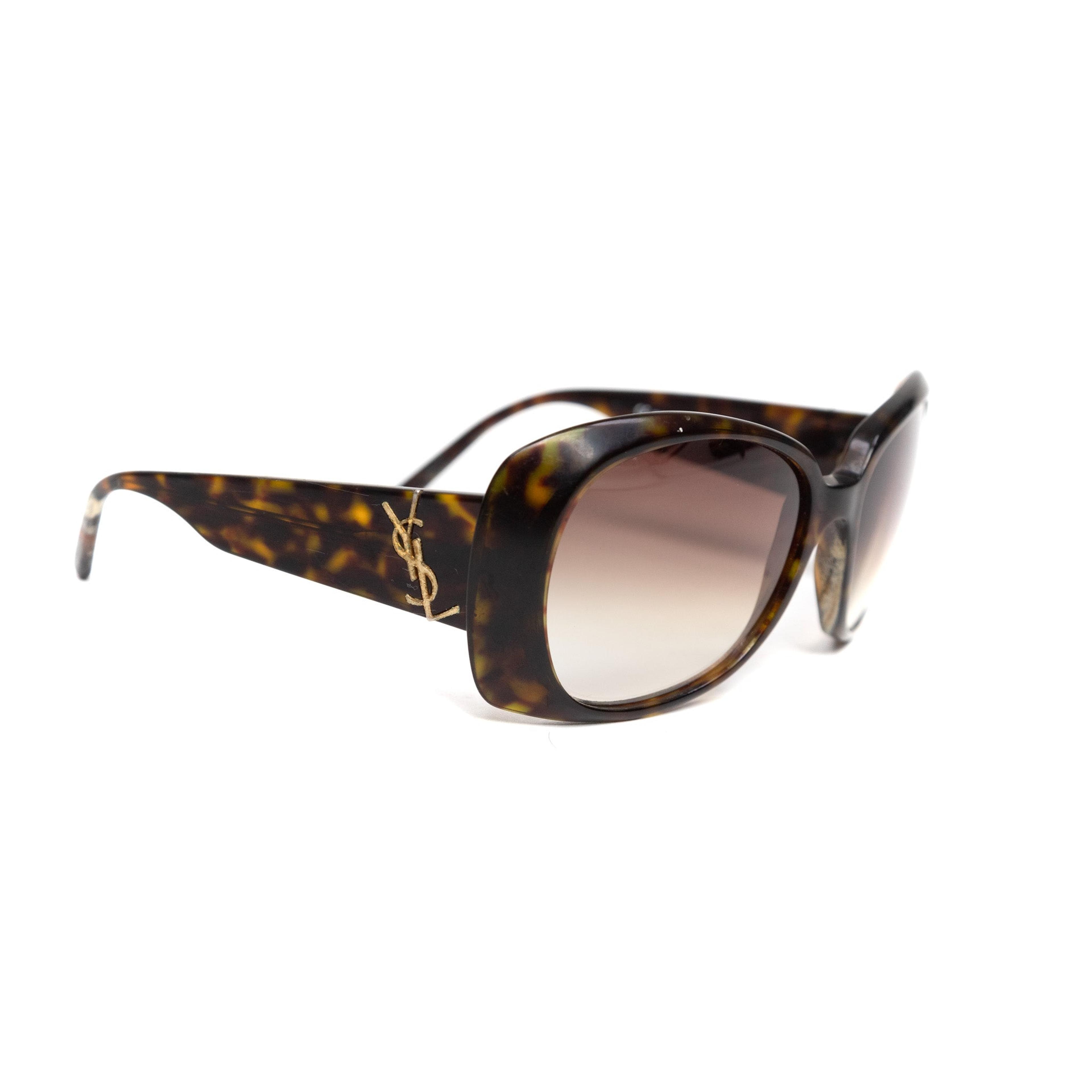 Alternate View 5 of Yves Saint Laurent Leopard Round Sunglasses