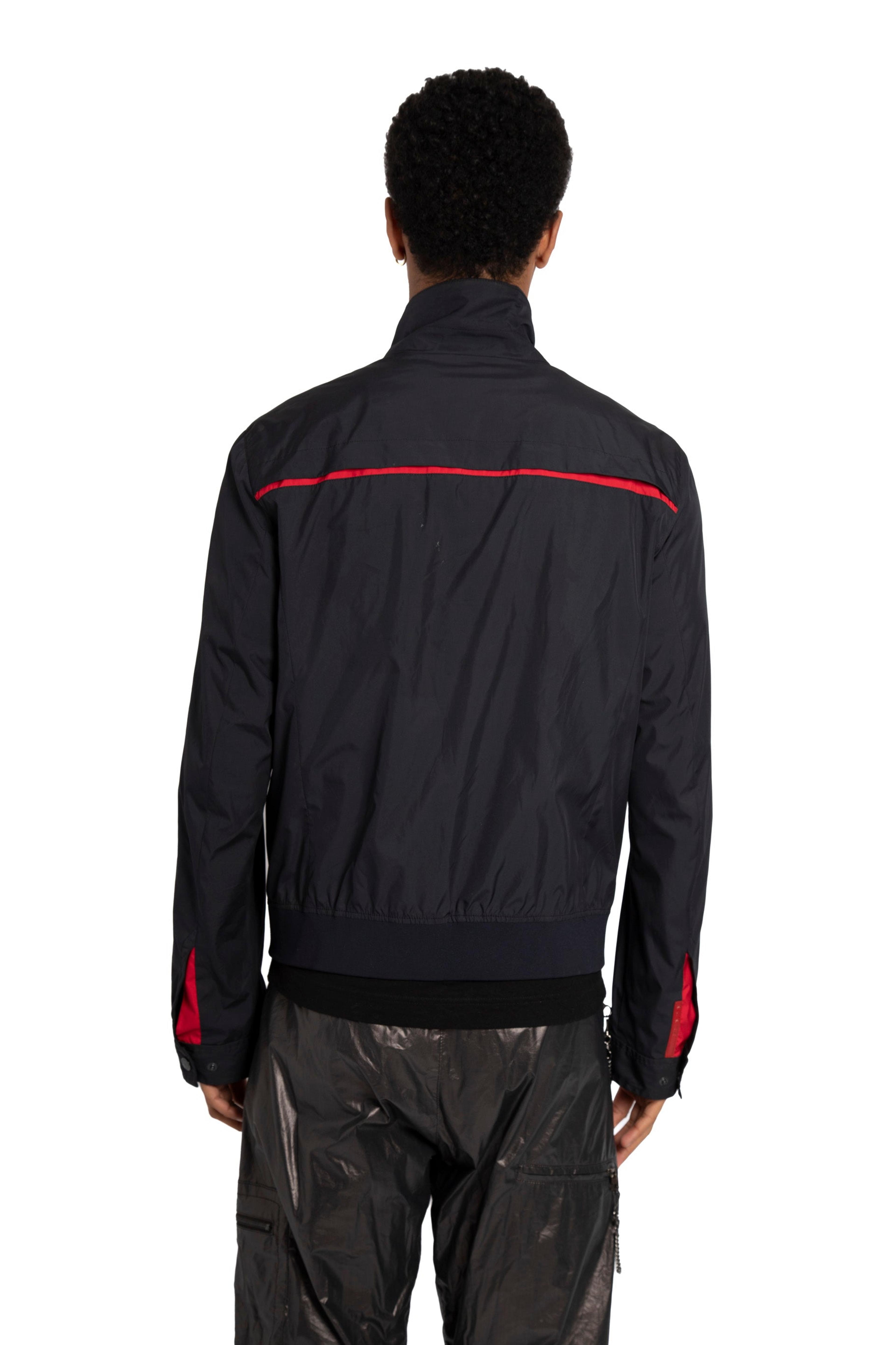 Alternate View 4 of Prada Sport Striped Tech Jacket