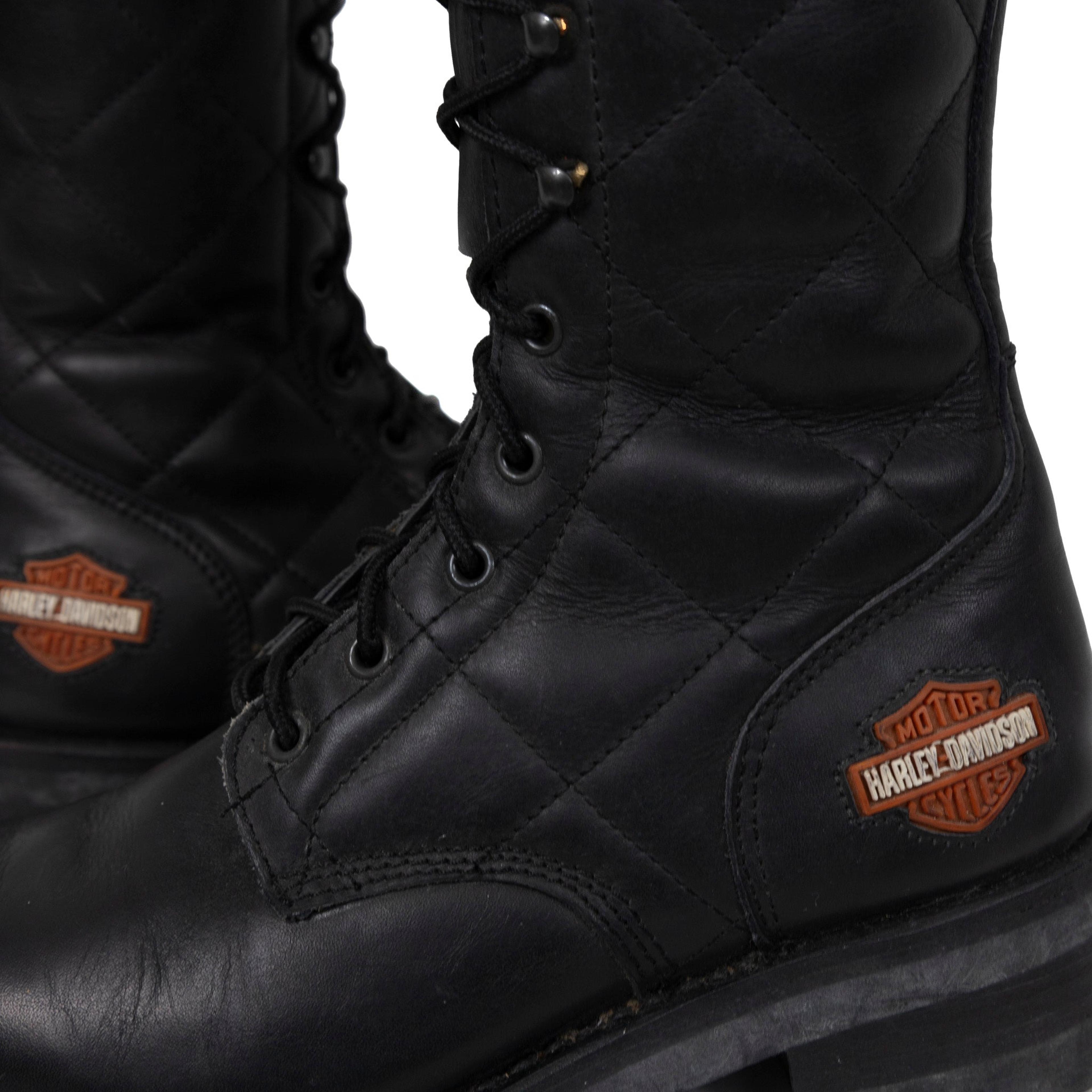 Alternate View 4 of Harley Davidson Racing XR750 Lace Up Biker Boots