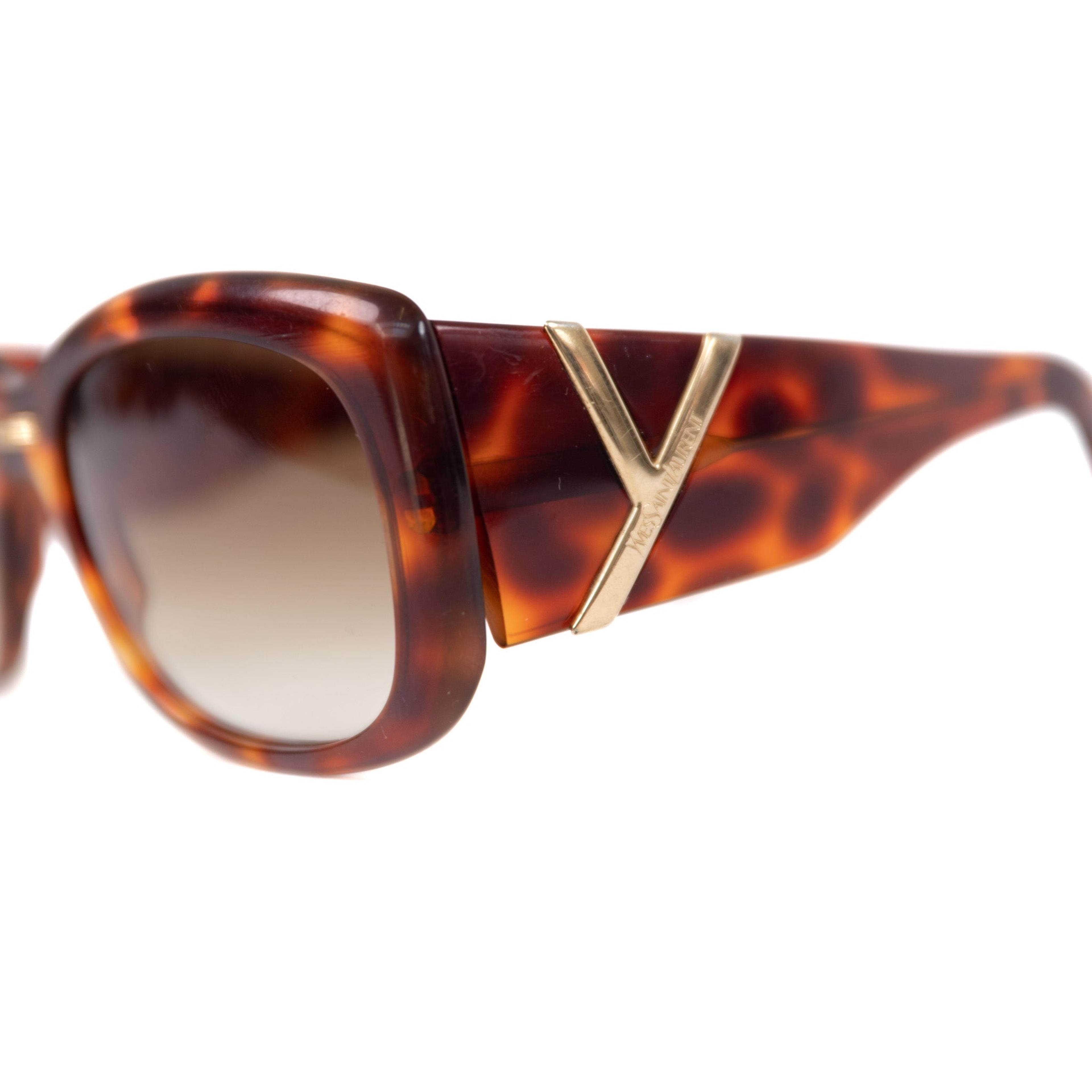 Alternate View 2 of Yves Saint Laurent Tortoise Sunglasses