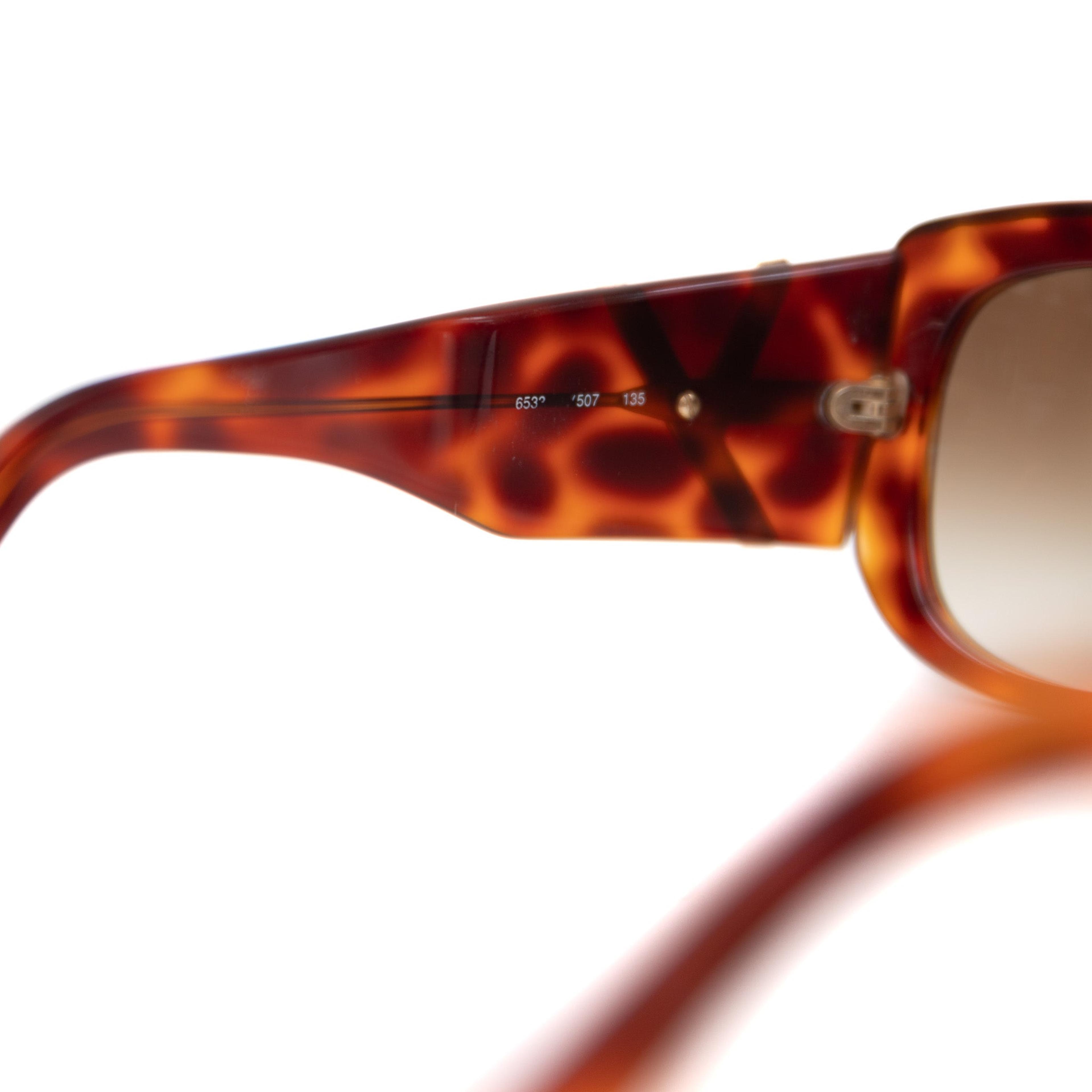 Alternate View 6 of Yves Saint Laurent Tortoise Sunglasses