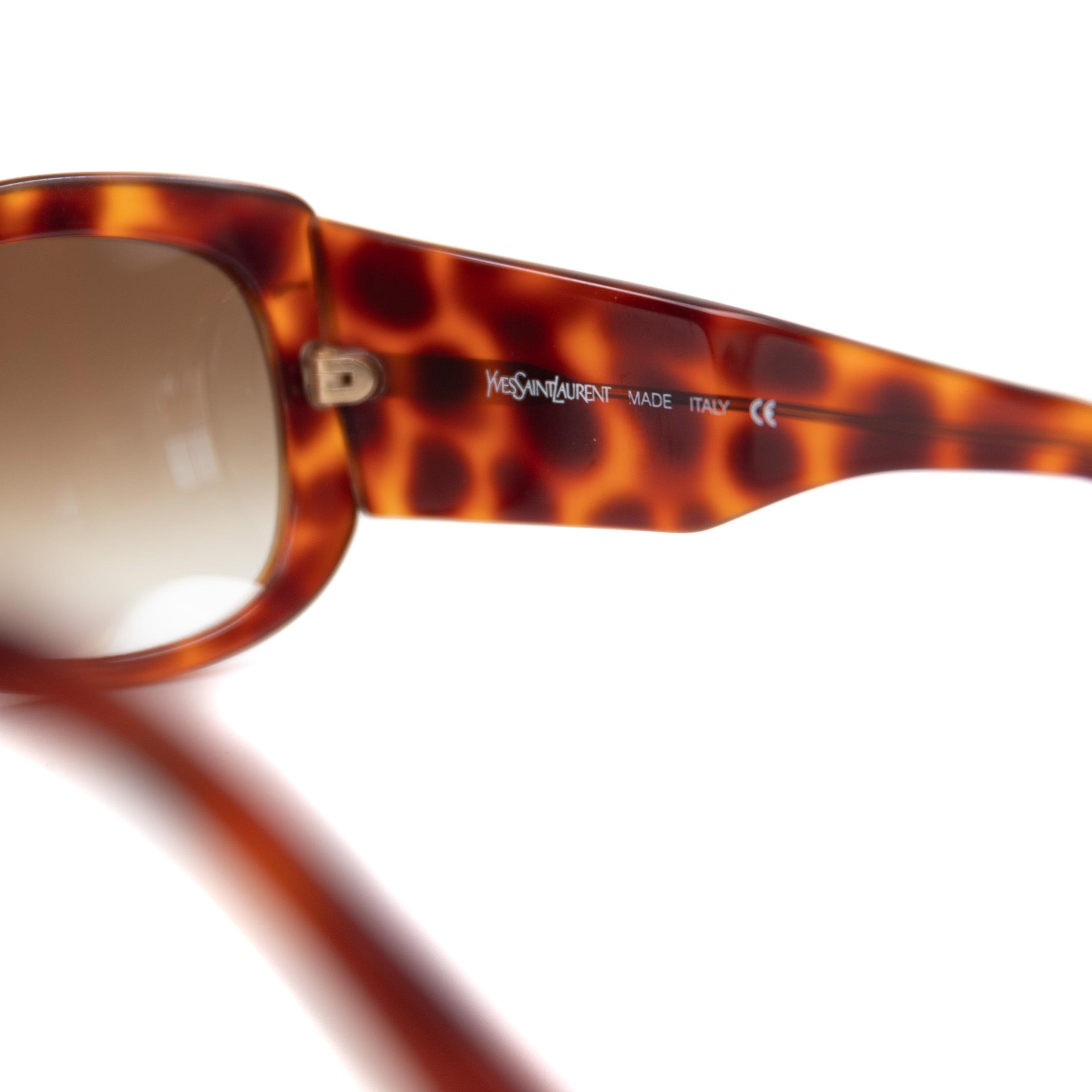 Alternate View 7 of Yves Saint Laurent Tortoise Sunglasses