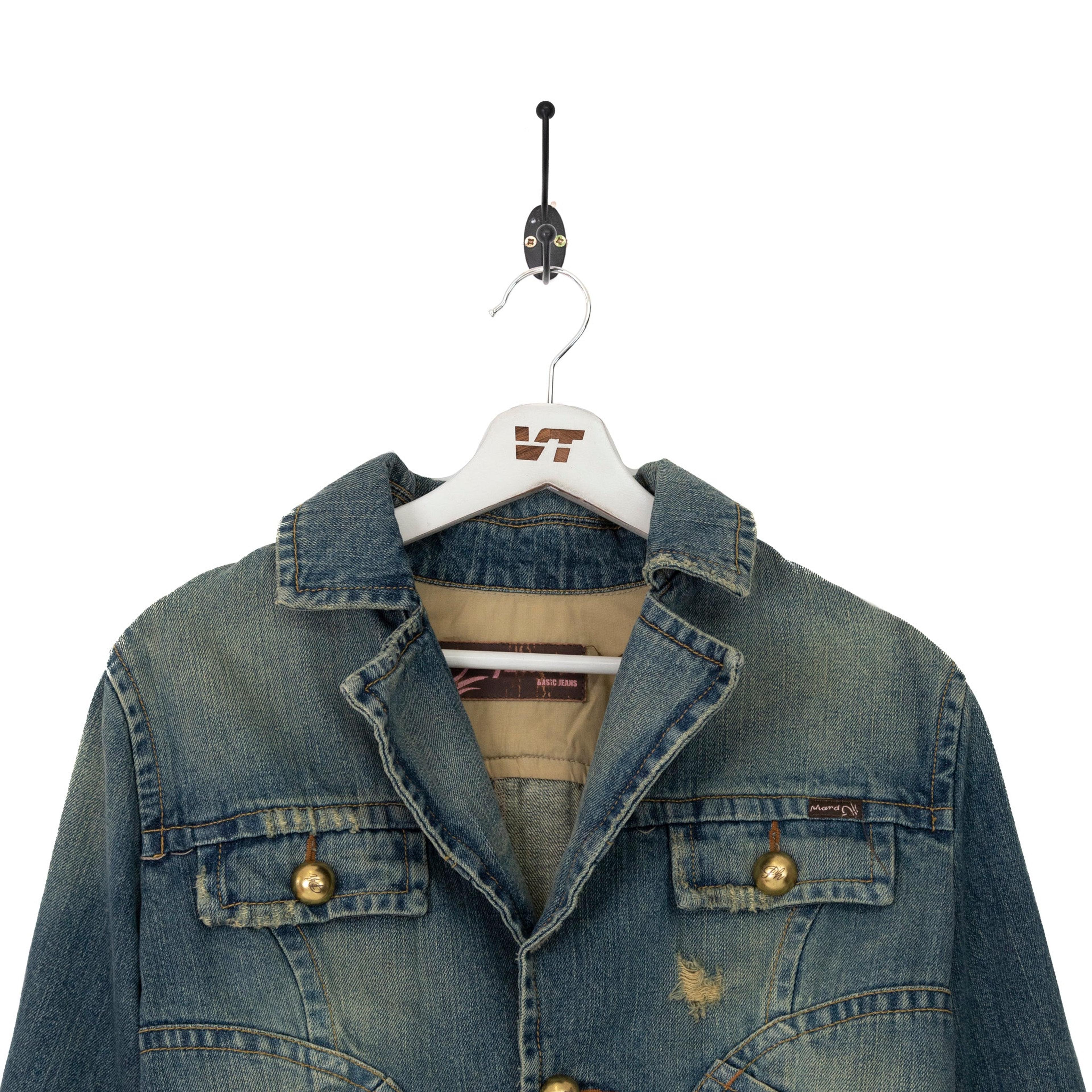 Alternate View 1 of Y2K Phard Jeans Cropped Denim Wash Jacket