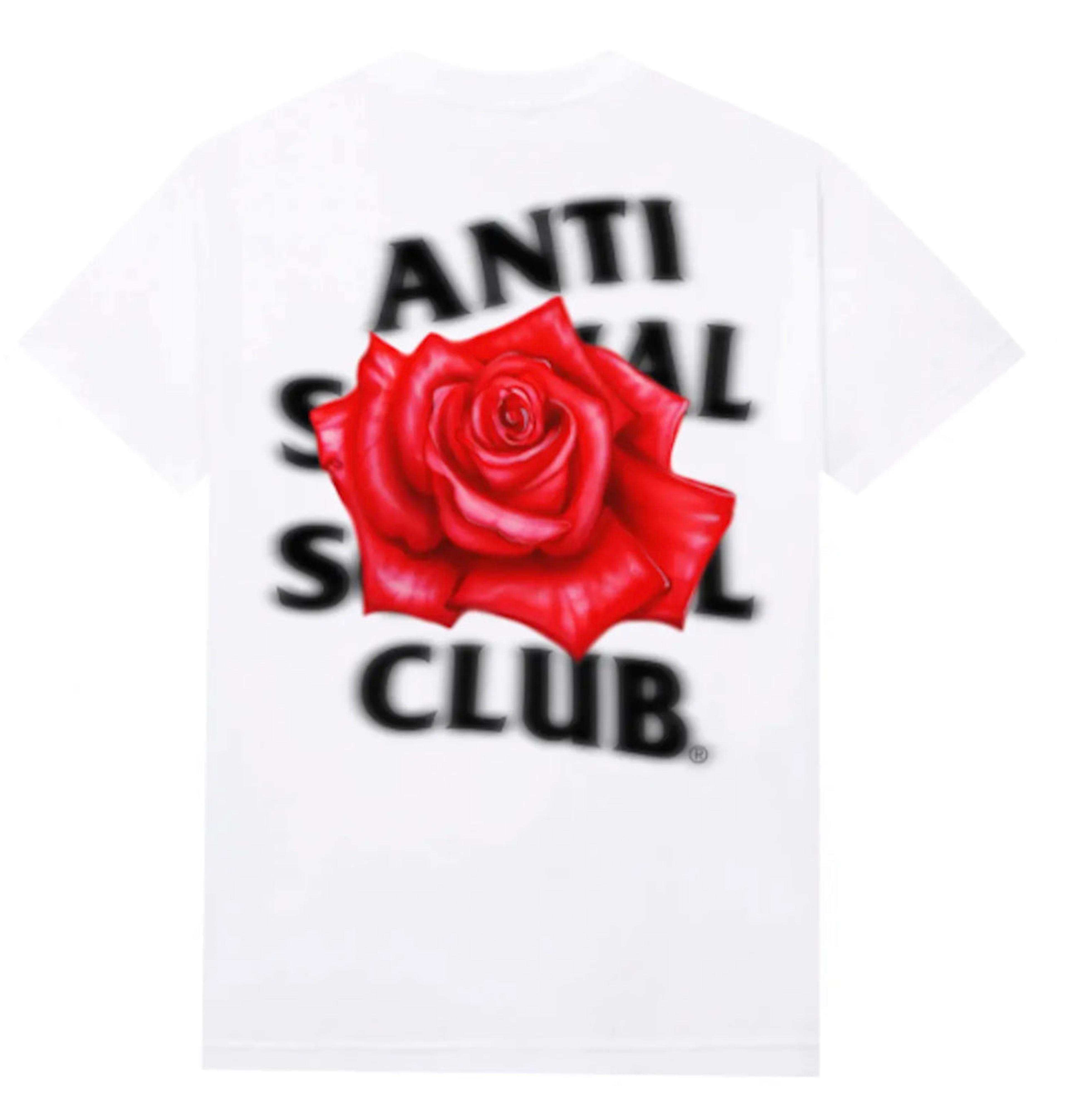 ASSC Red Rose White Tee