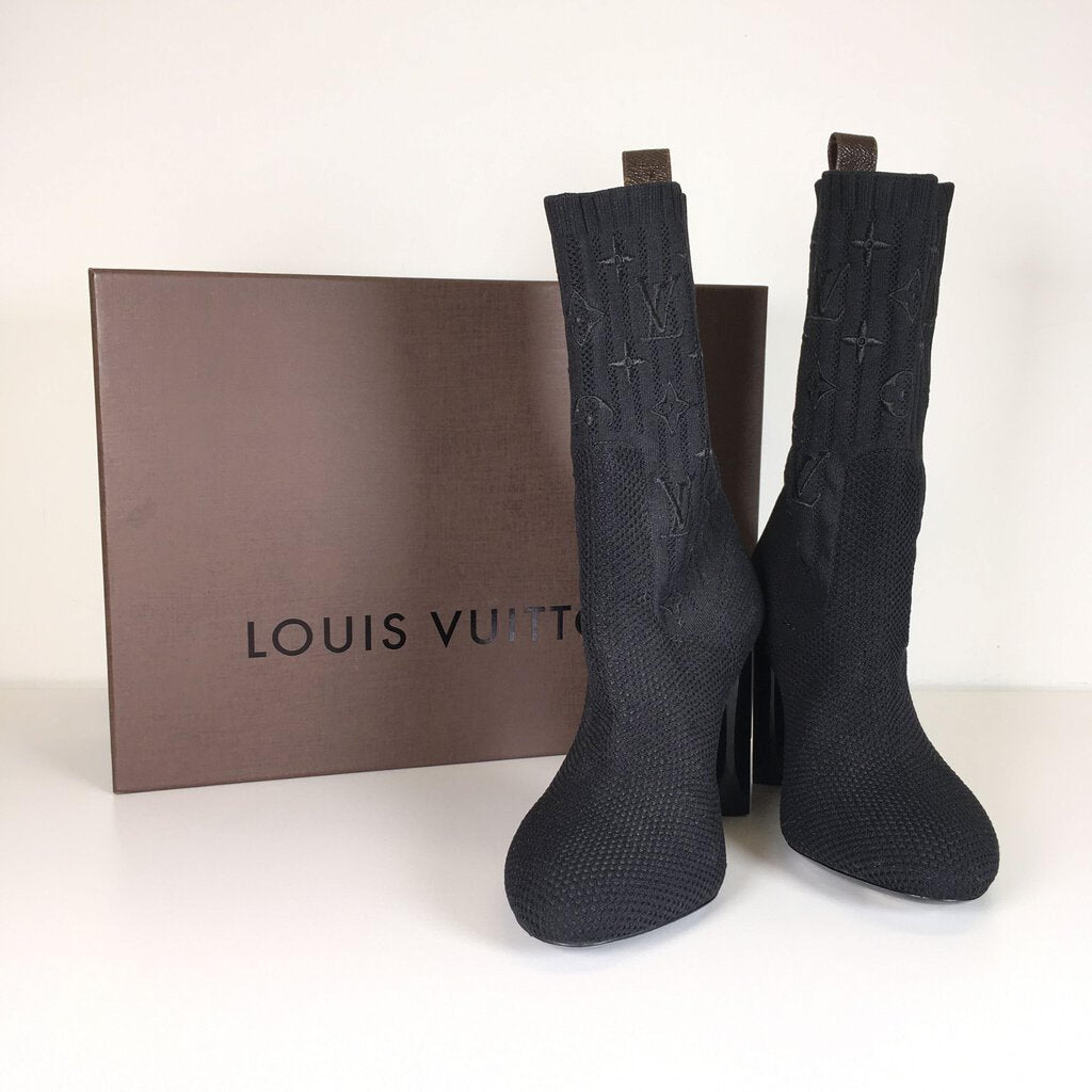 NTWRK - Louis Vuitton Silhouette Ankle Boots