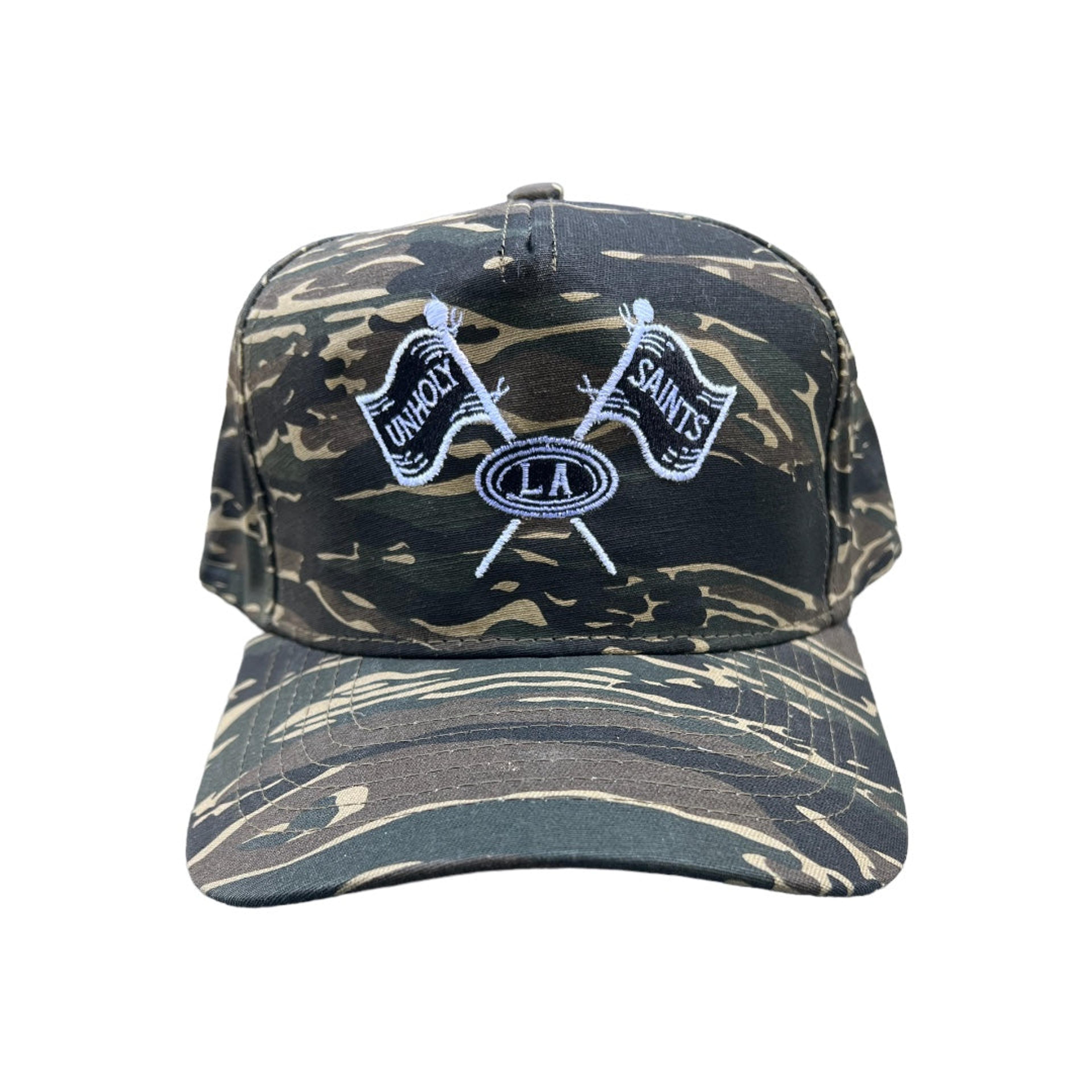 Camo Saints Hat