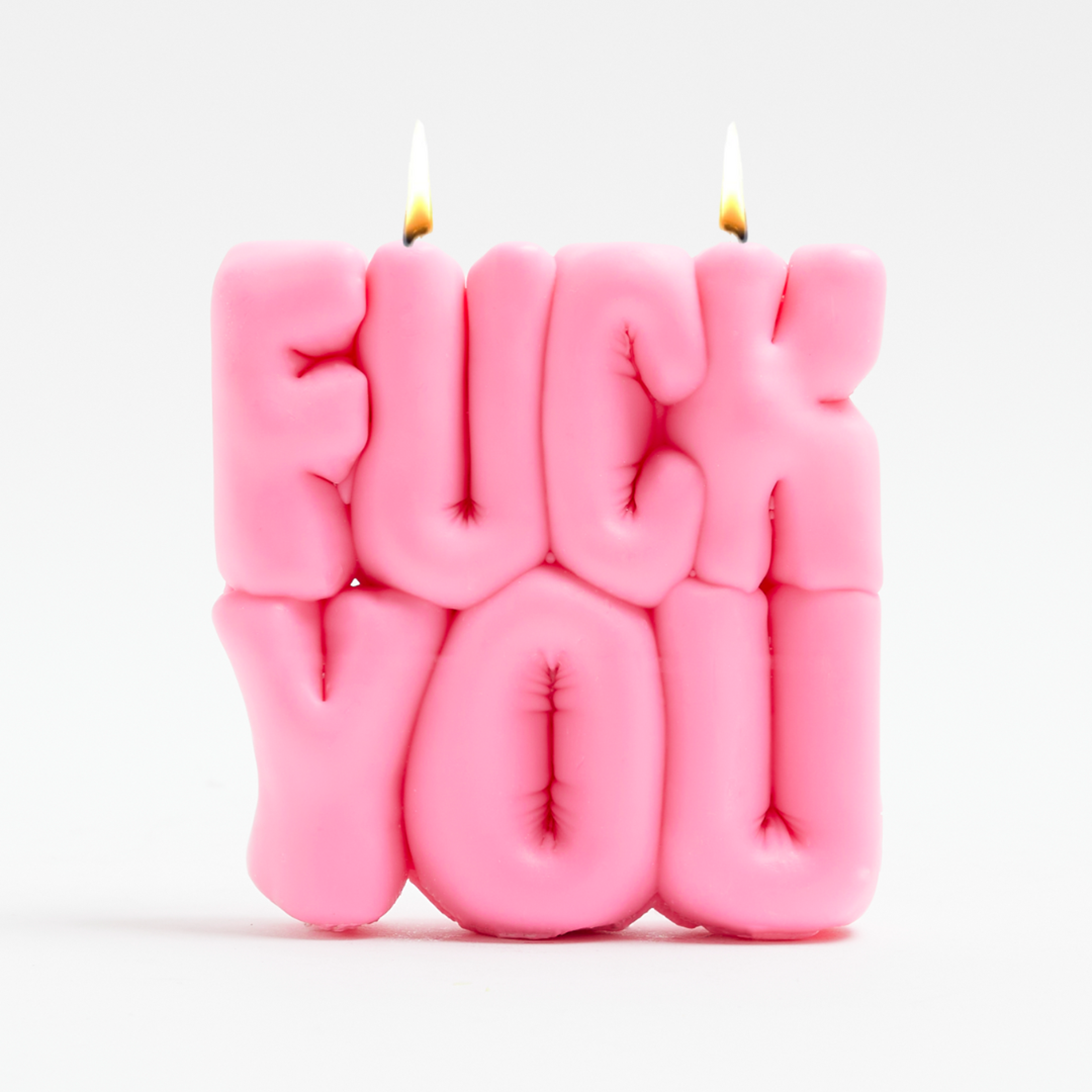 FUCK YOU CANDLE - PINK