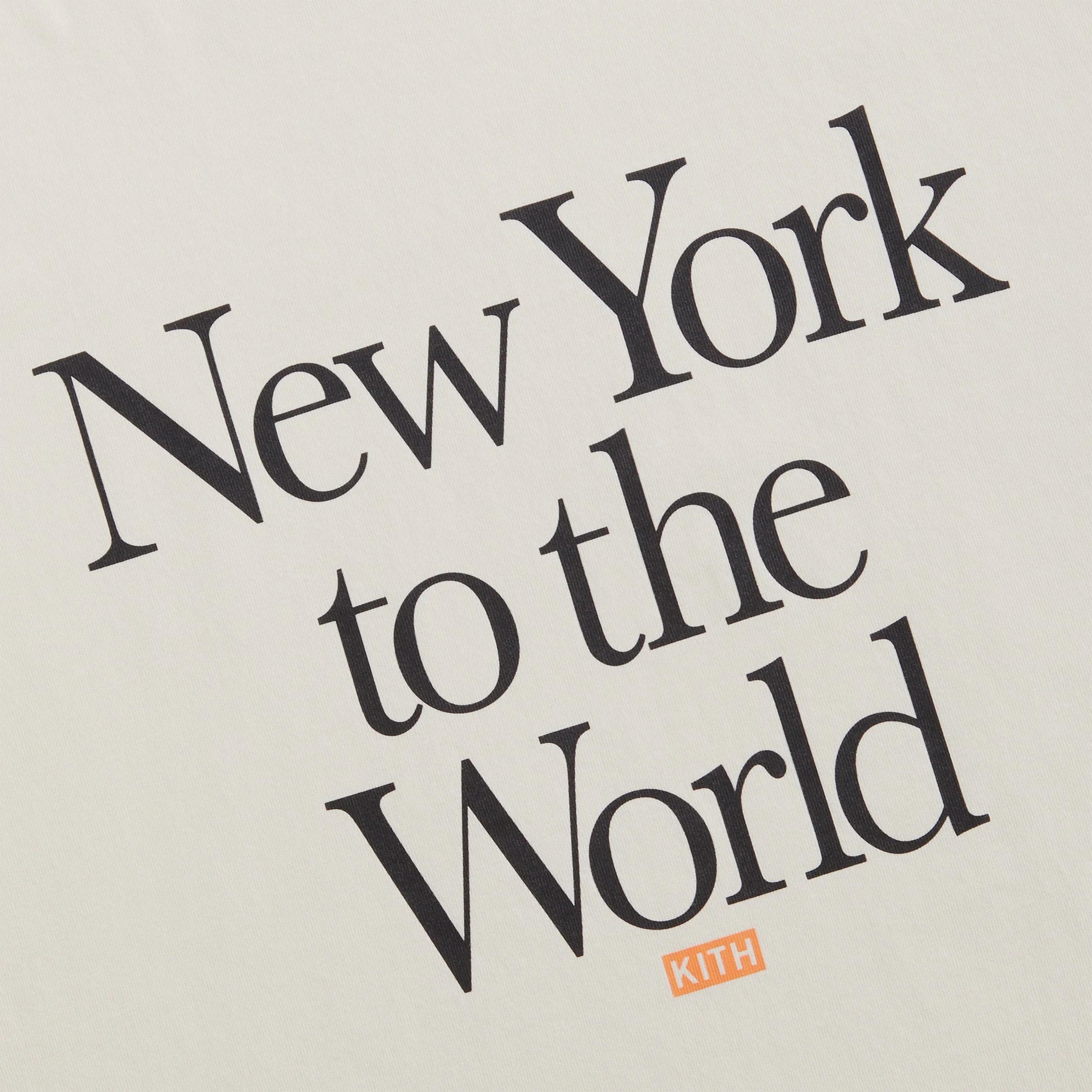 Kith New York to the World Motto Tee